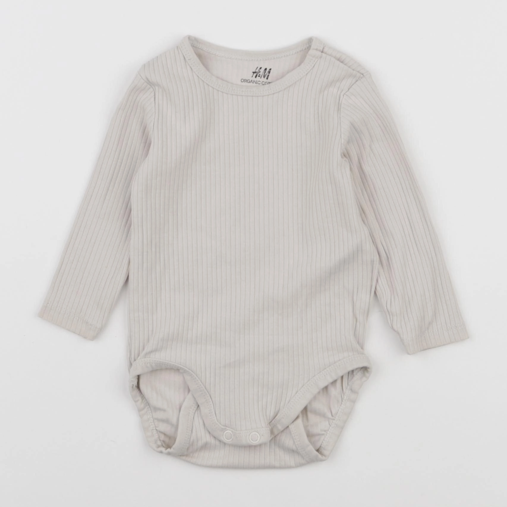H&M - body beige - 6 mois