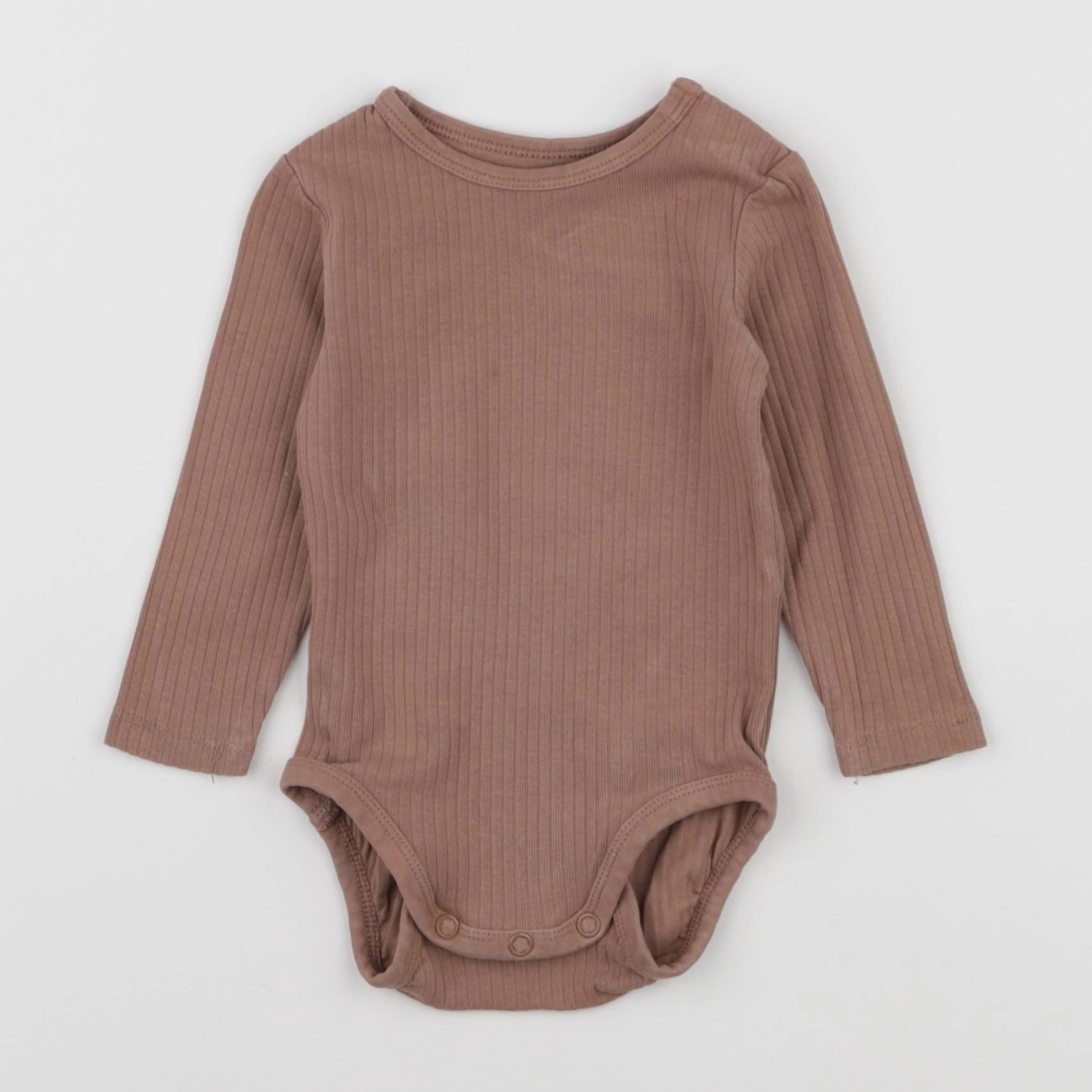 H&M - body marron - 6 mois