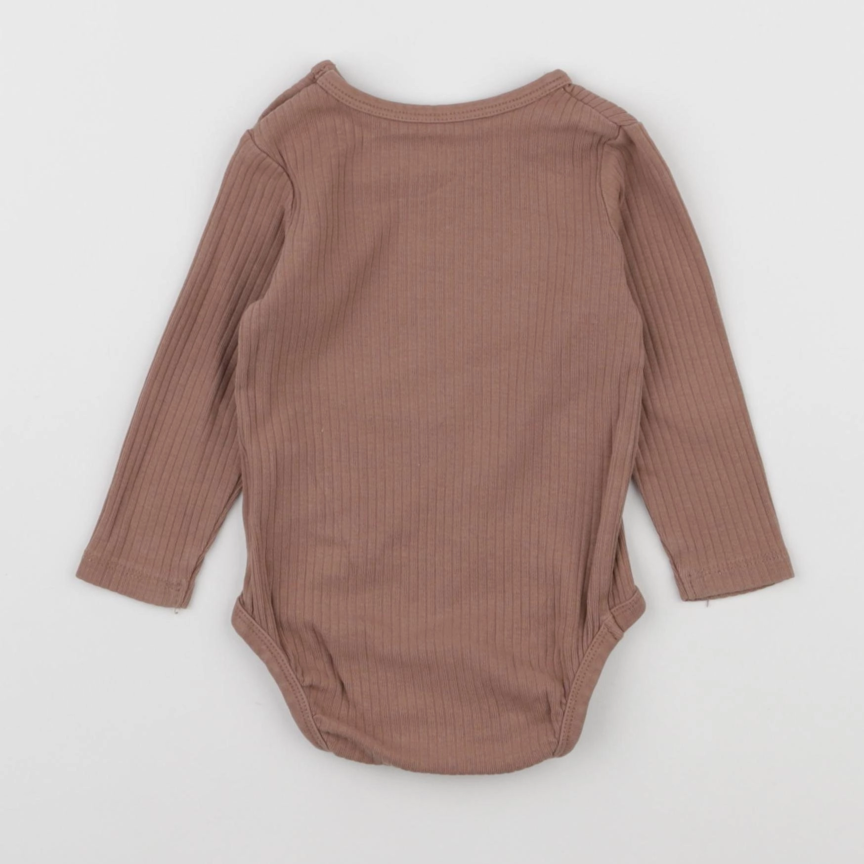 H&M - body marron - 6 mois