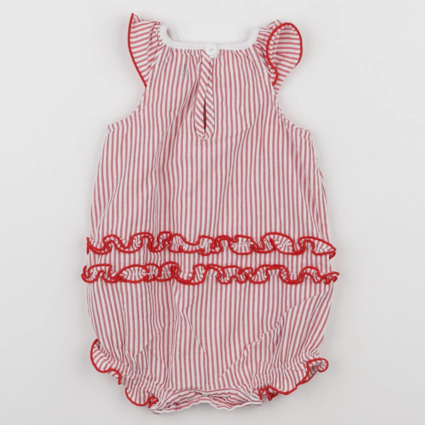 Petit Bateau - combinaison rouge - 1 mois