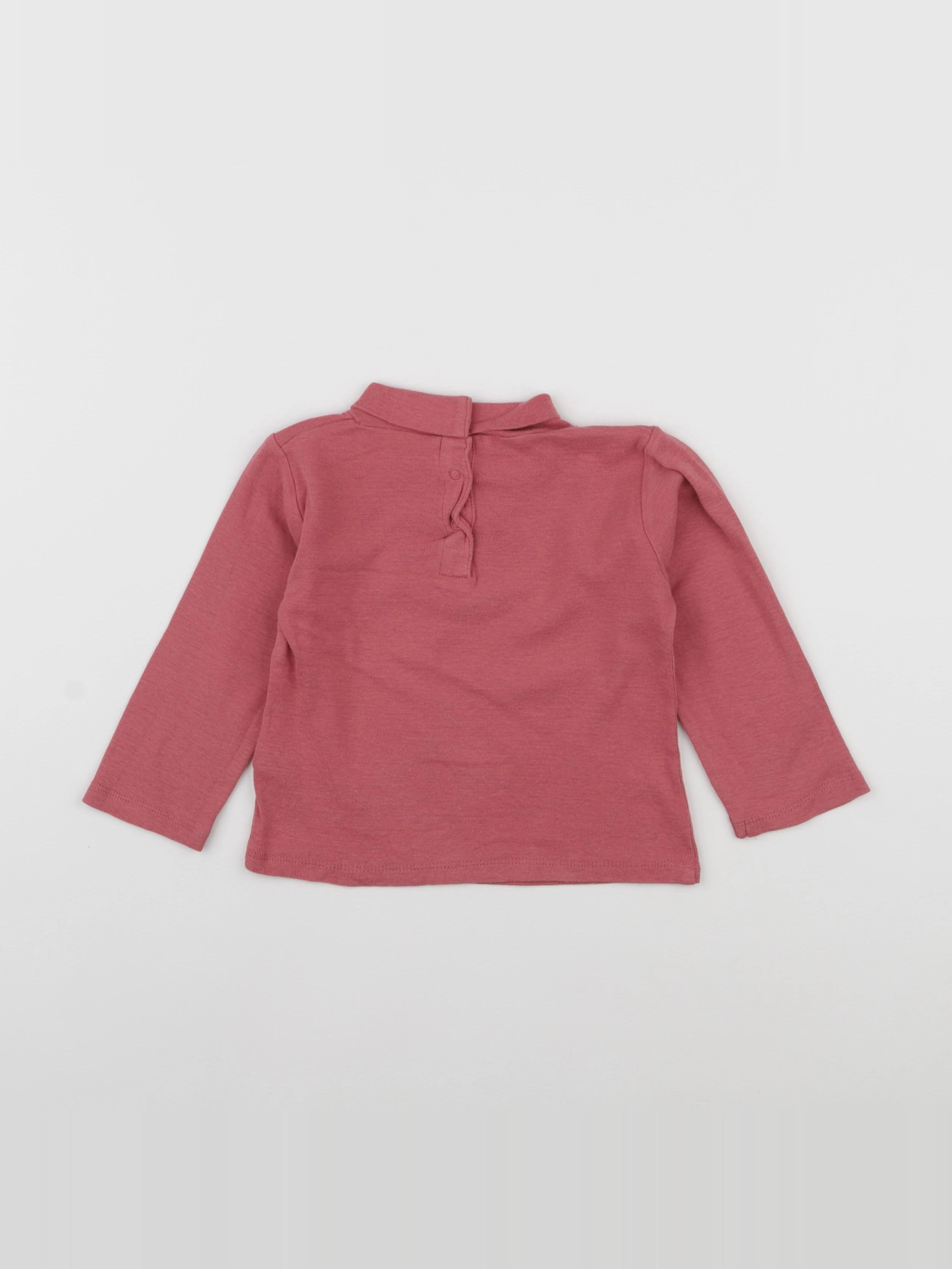 Vertbaudet - sous-pull rose - 2 ans