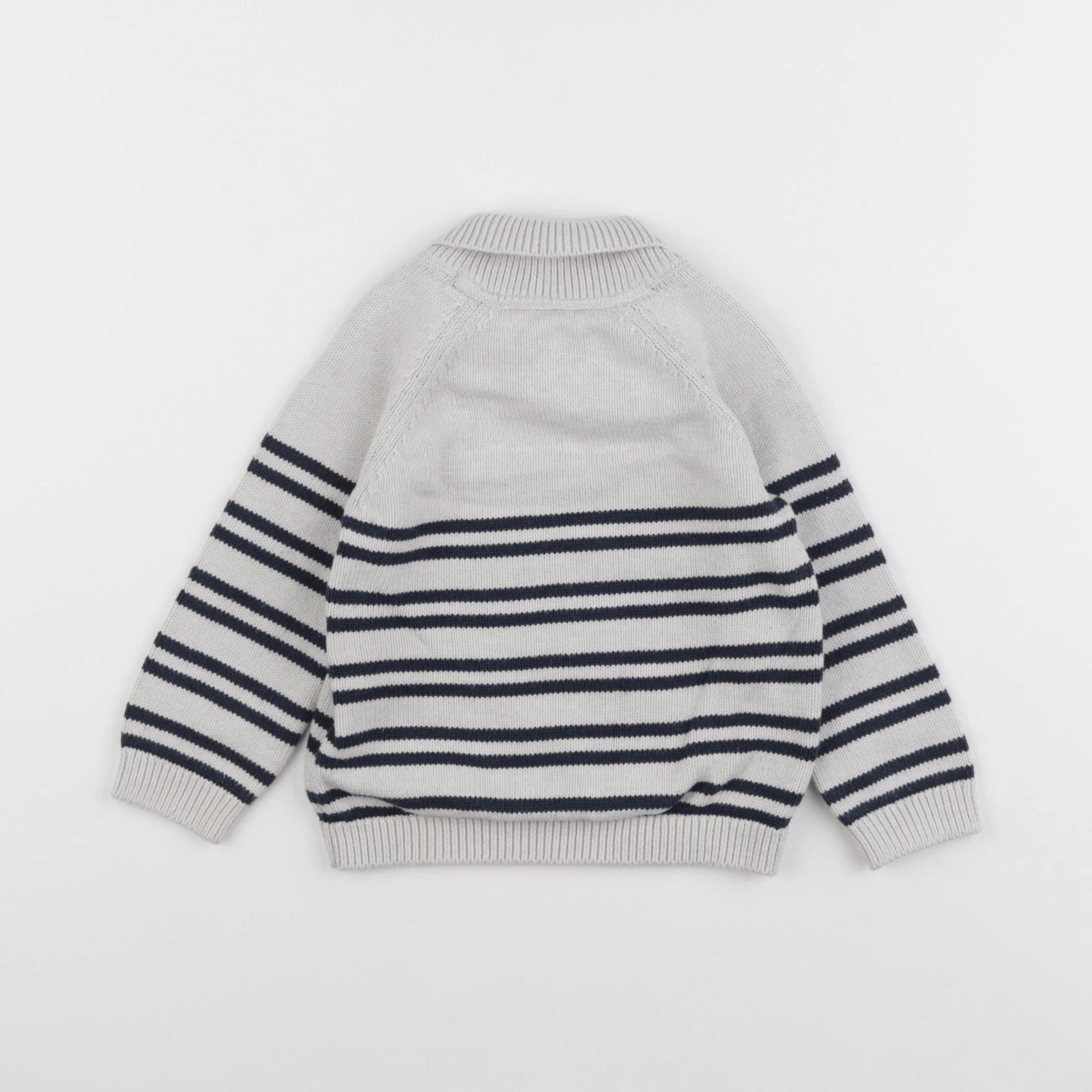 Tape à l'oeil - pull gris - 2 ans