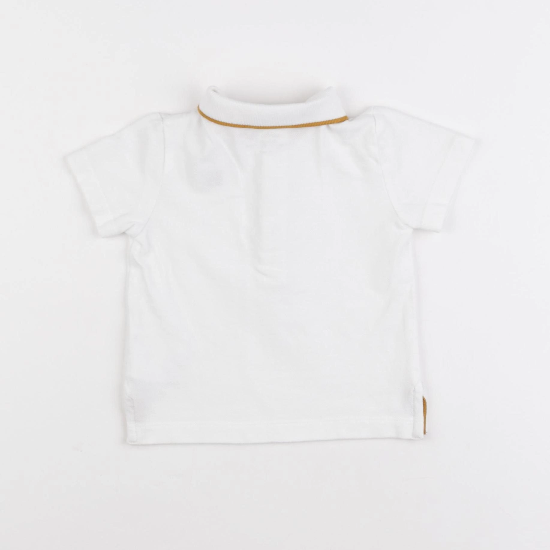 Boutchou - polo blanc - 12 mois