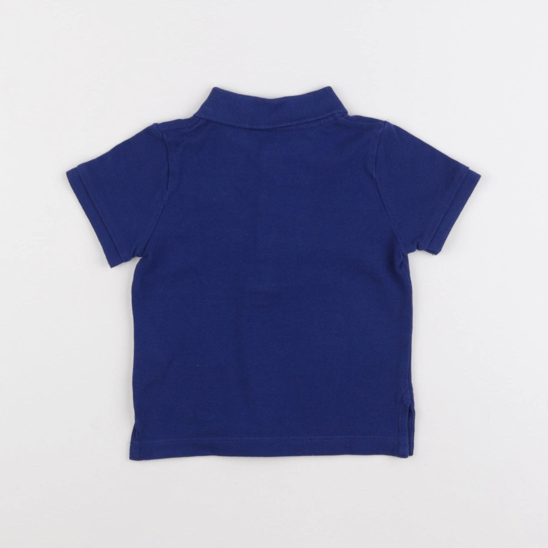 Boutchou - polo bleu - 12 mois