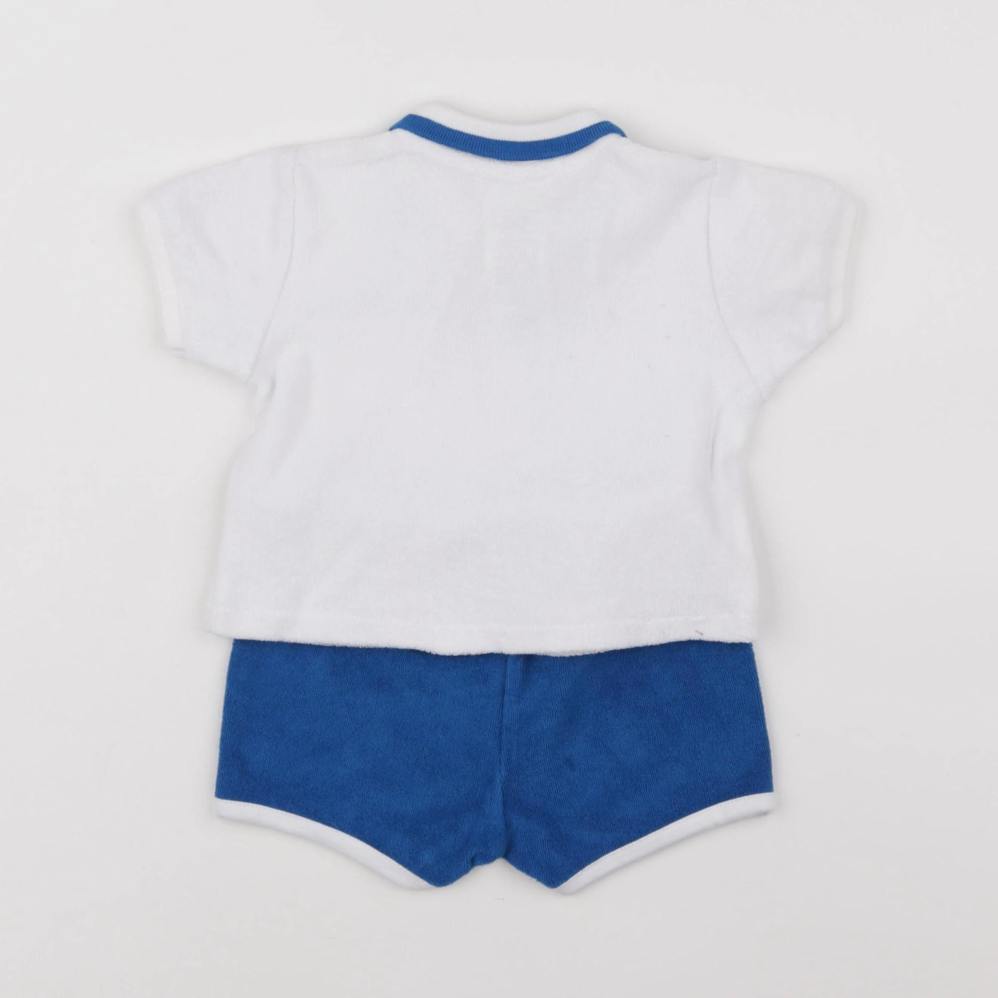 Jacadi - ensemble bleu - 6 mois