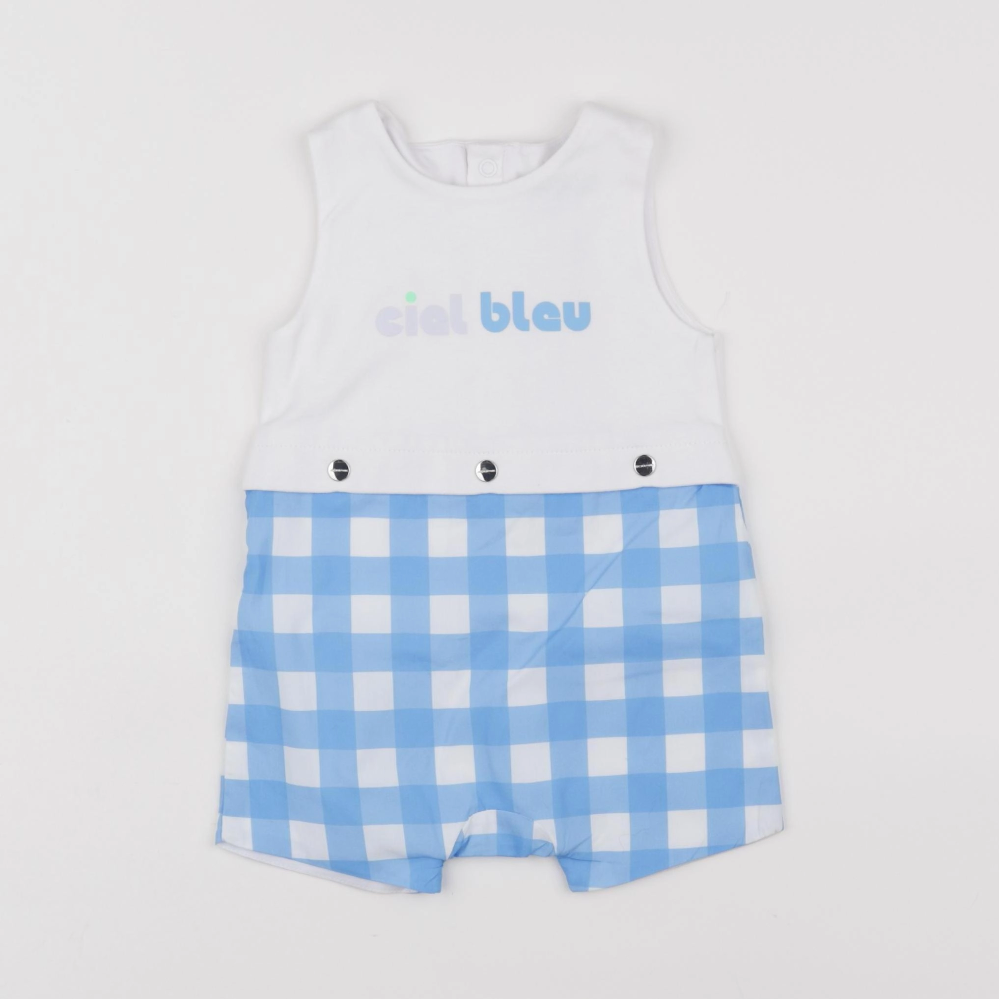 Jacadi - combinaison bleu - 6 mois