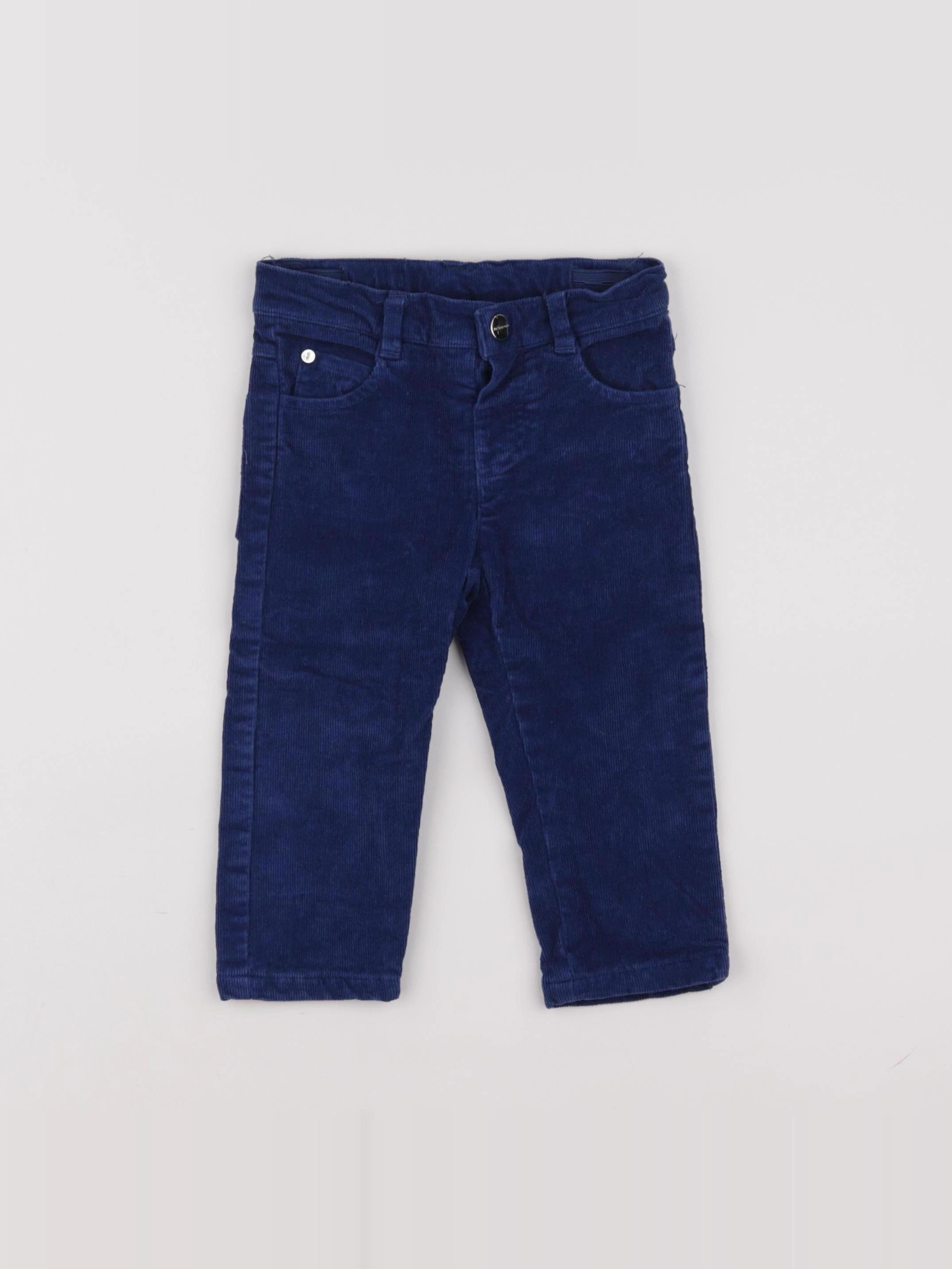 Jacadi - pantalon bleu - 18 mois
