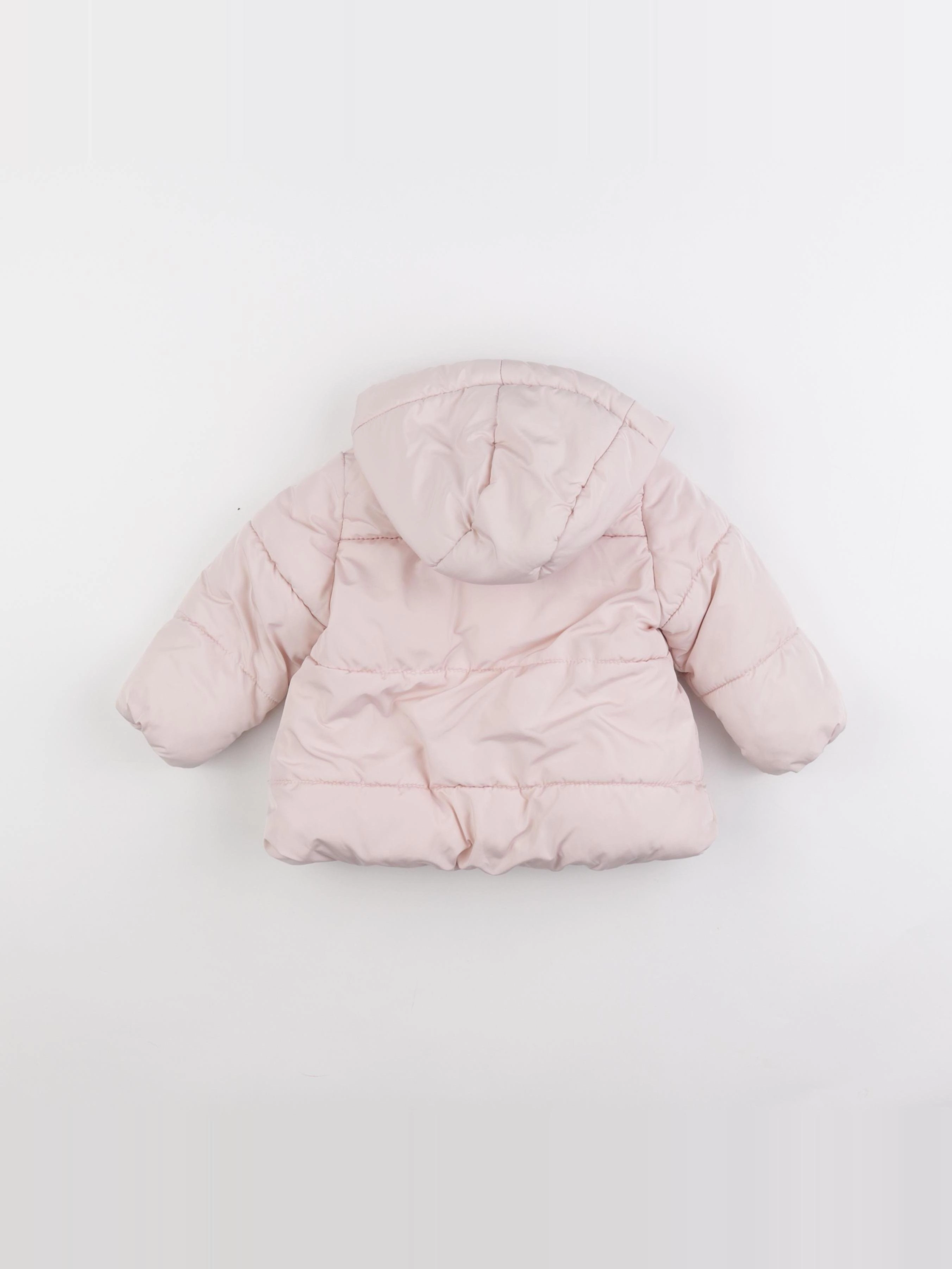 Zara - doudoune rose - 9/12 mois