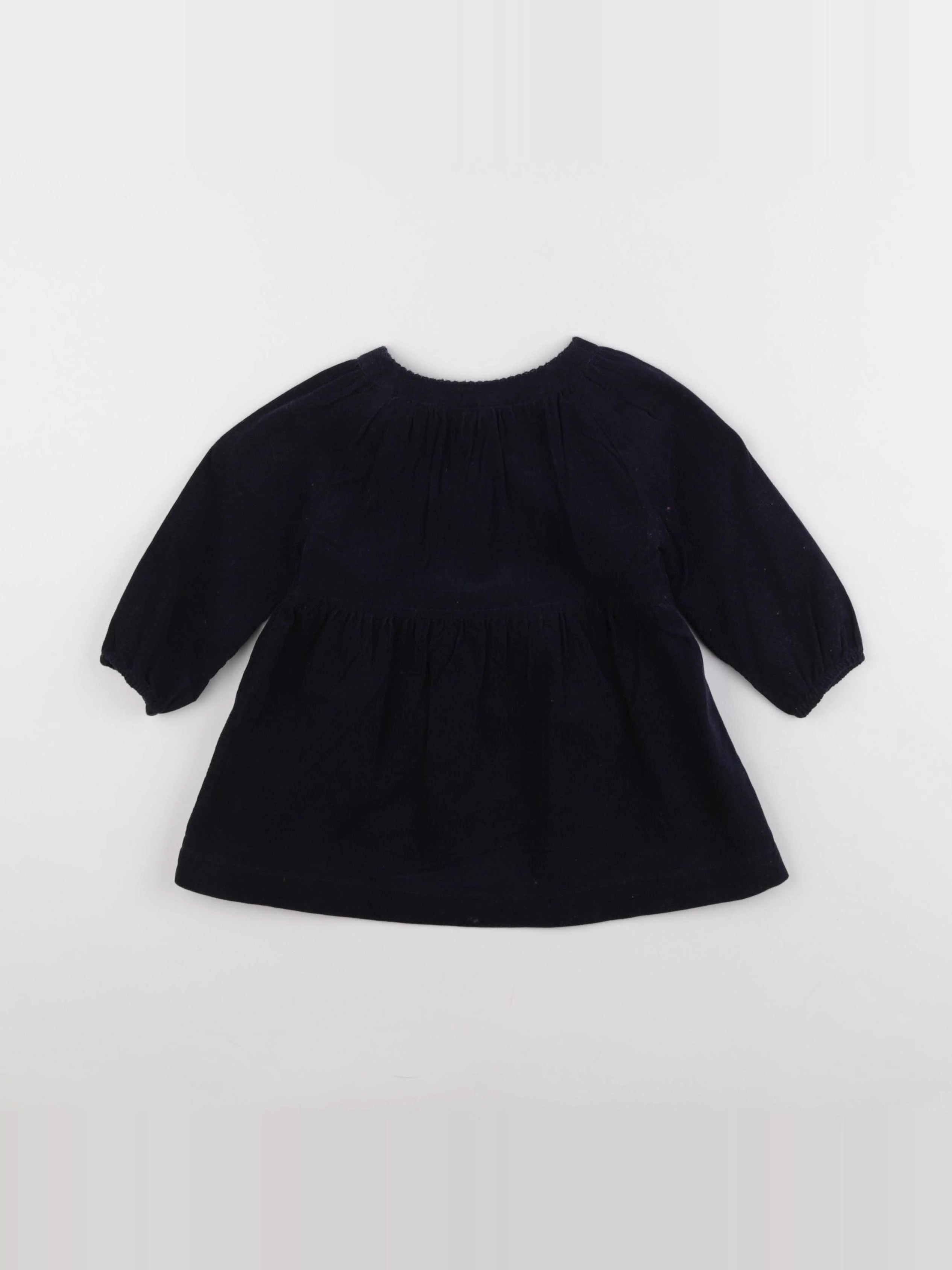 Boutchou - robe bleu - 12 mois