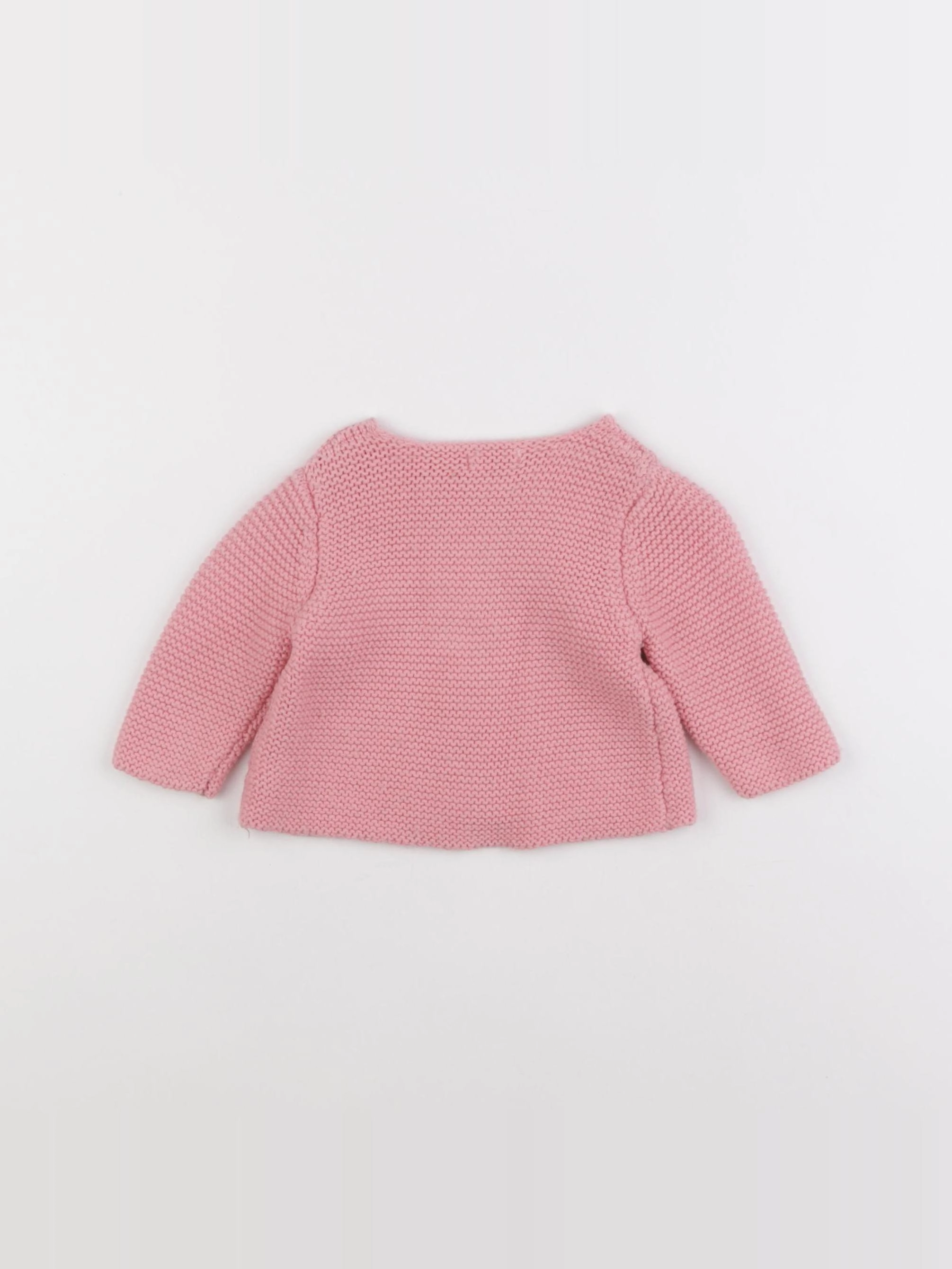 Boutchou - gilet rose - 3 mois