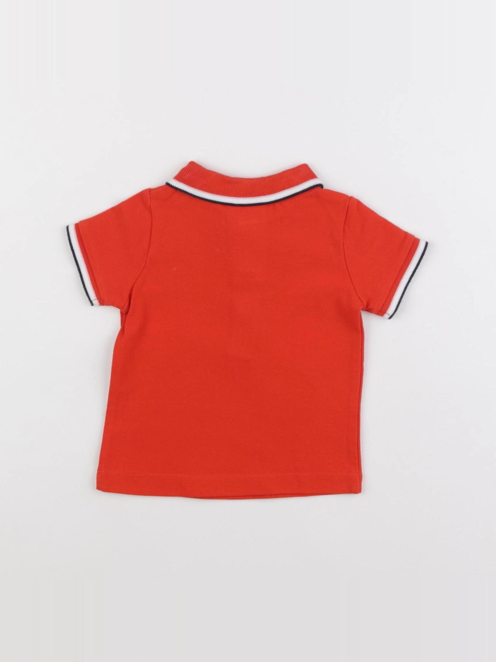 Jacadi - polo rouge - 6 mois