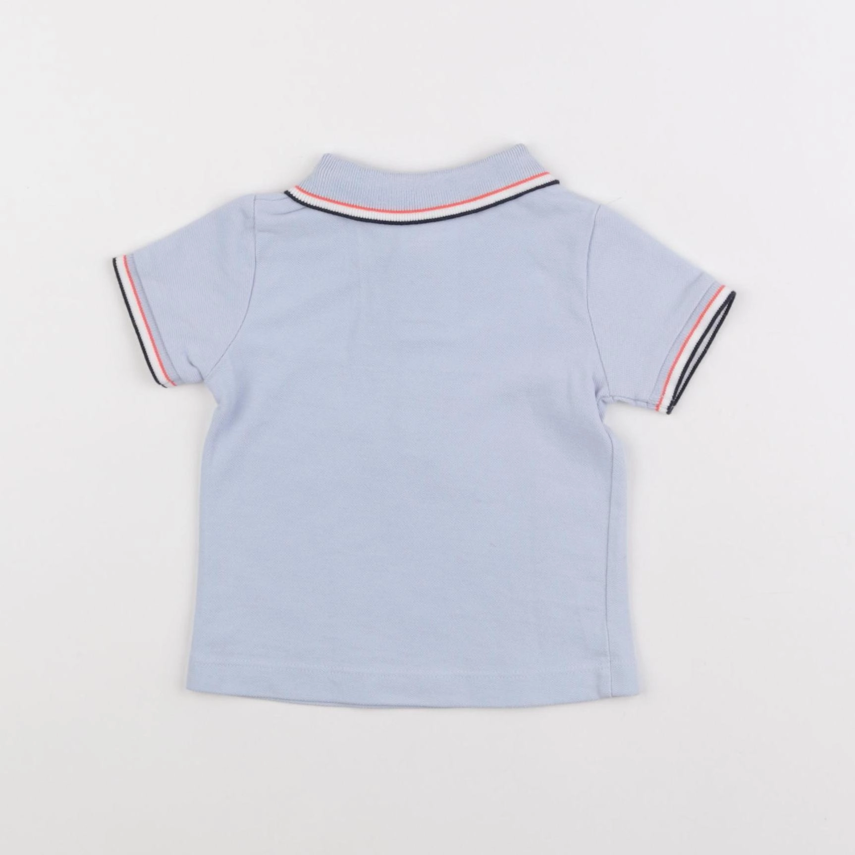 Jacadi - polo bleu - 6 mois