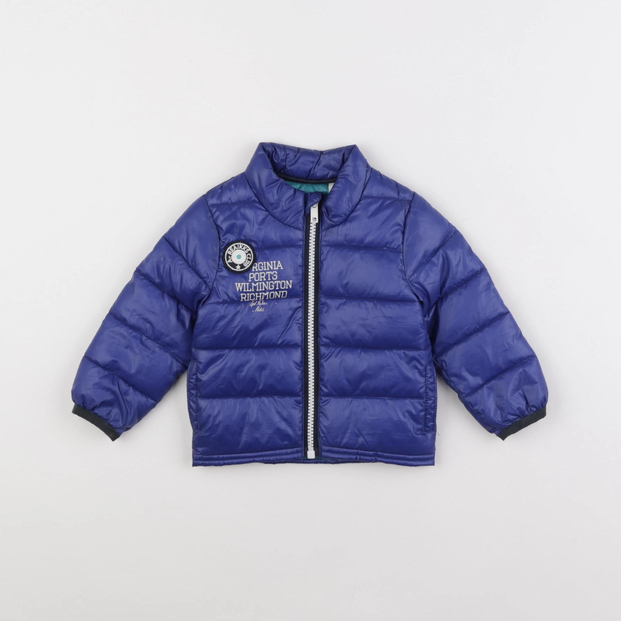 IKKS - doudoune bleu - 12 mois