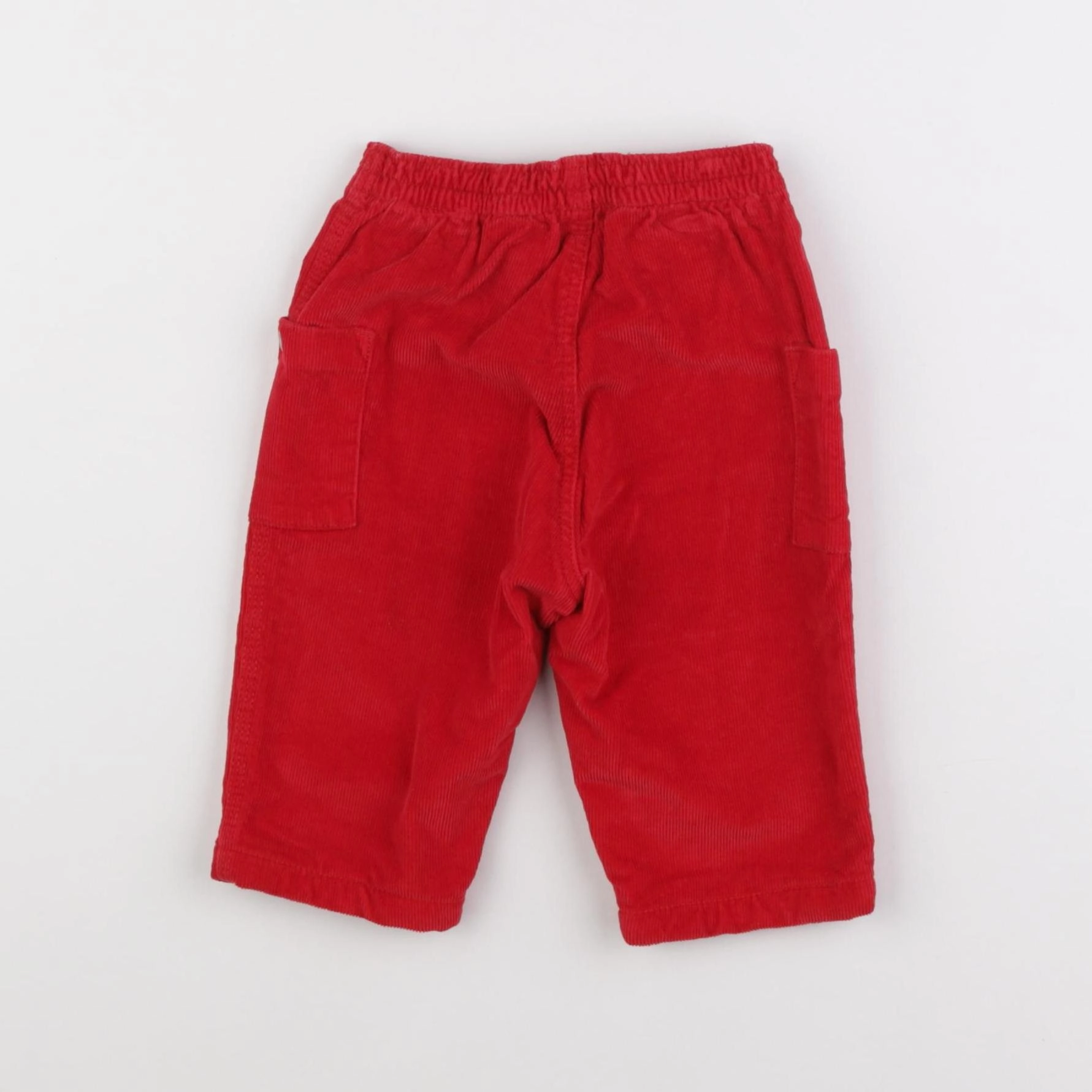 Petit Bateau - pantalon rouge - 6 mois