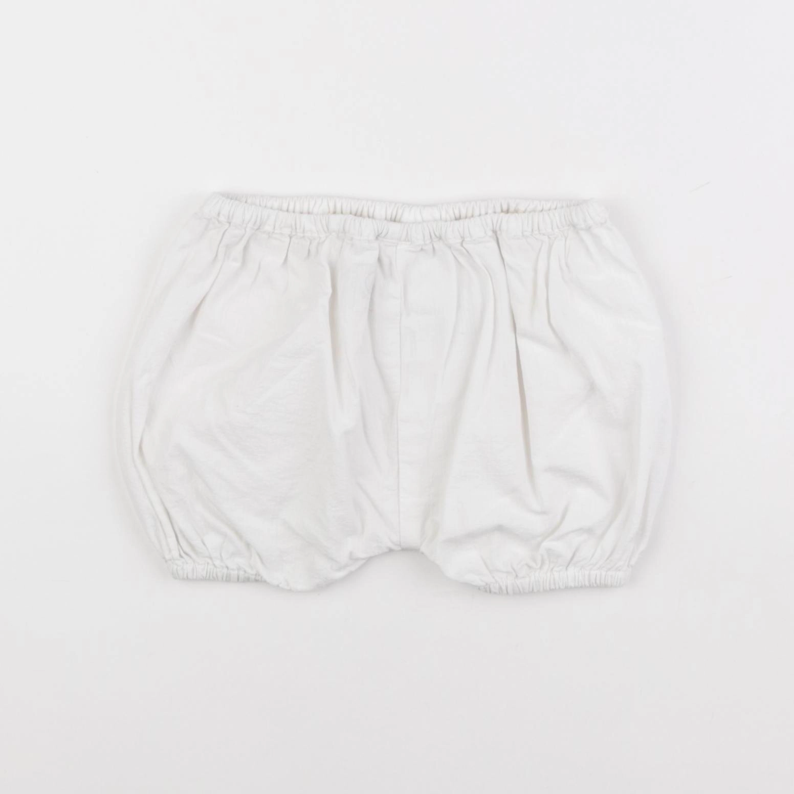 Petit Bateau - bloomer blanc - 3 mois