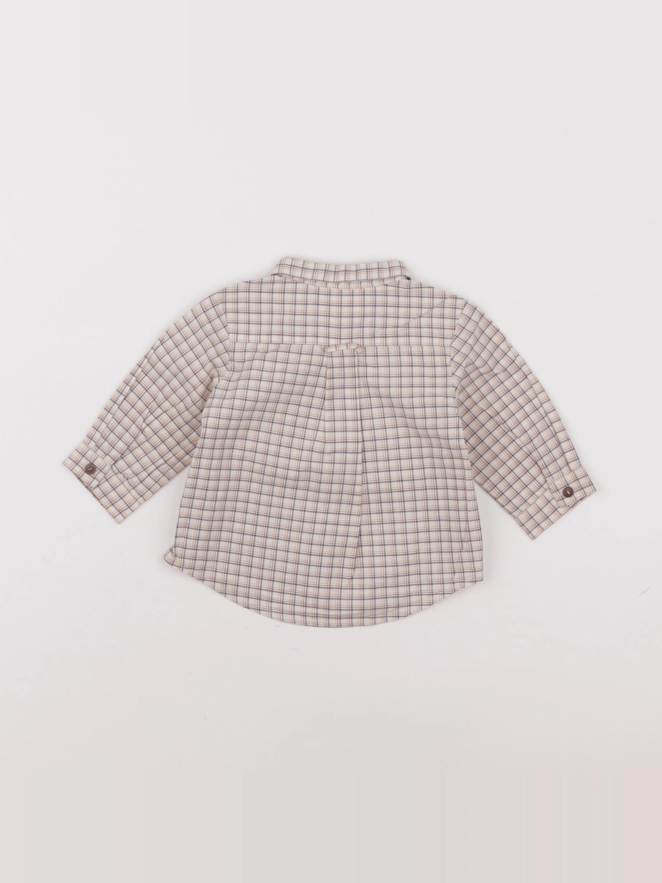 Jacadi - chemise multicolore - 3 mois