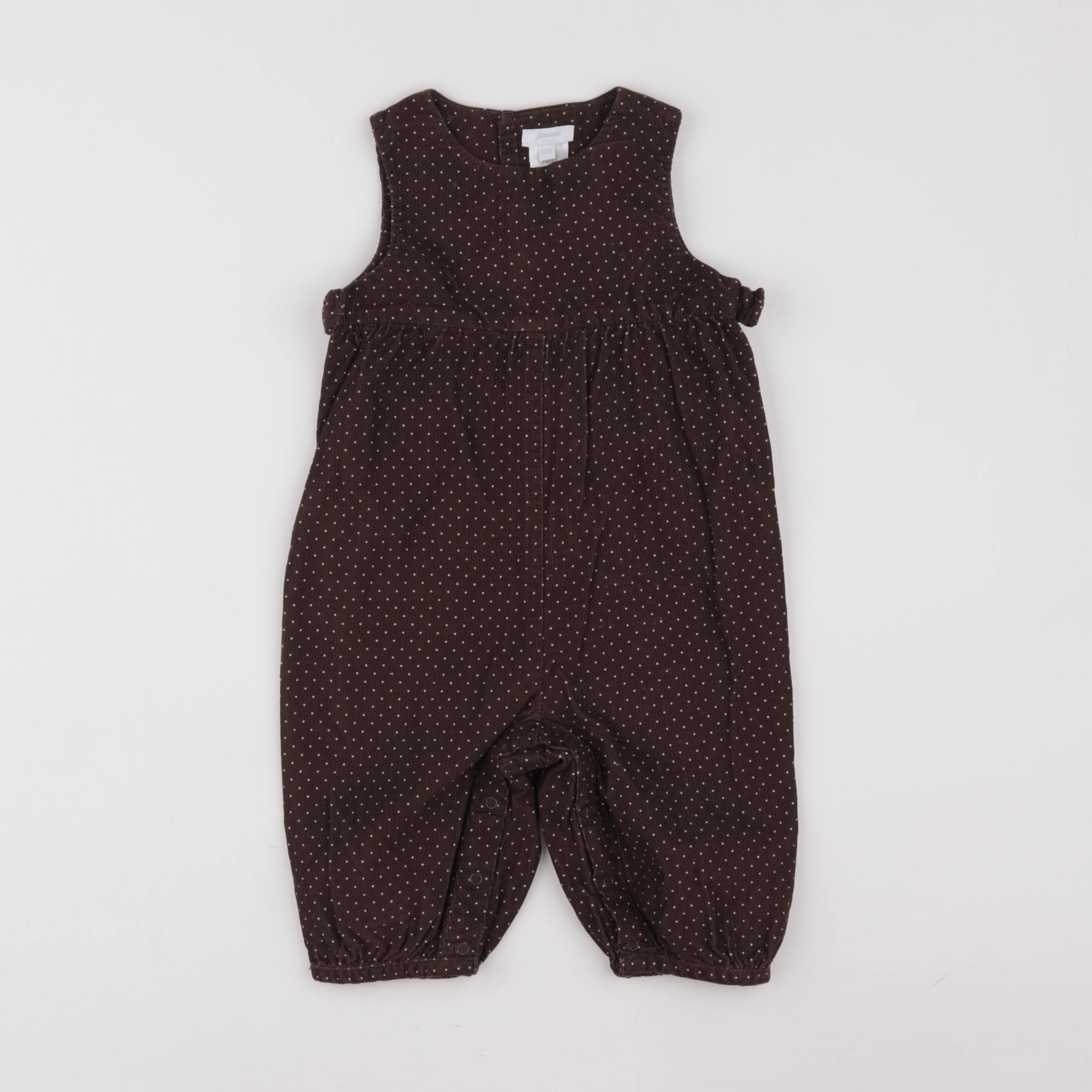 Jacadi - combinaison marron - 12 mois