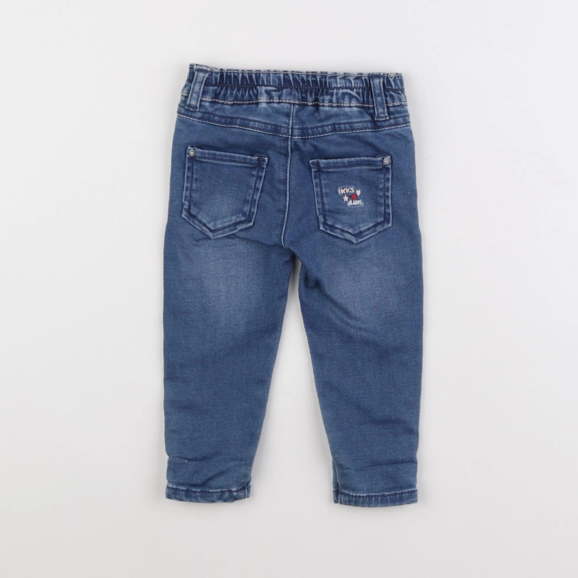 IKKS - jean bleu - 6 mois