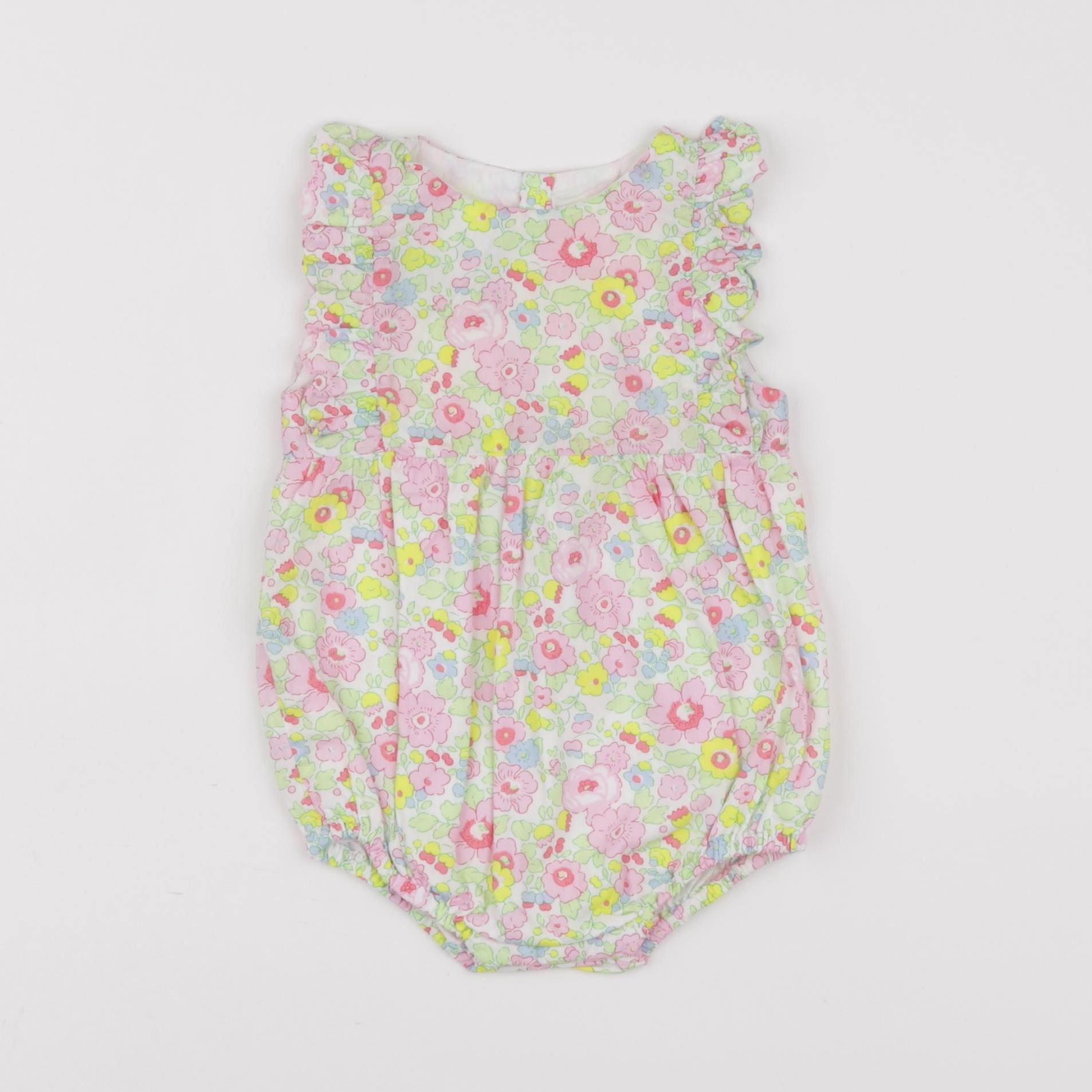 Jacadi - combinaison liberty multicolore - 6 mois