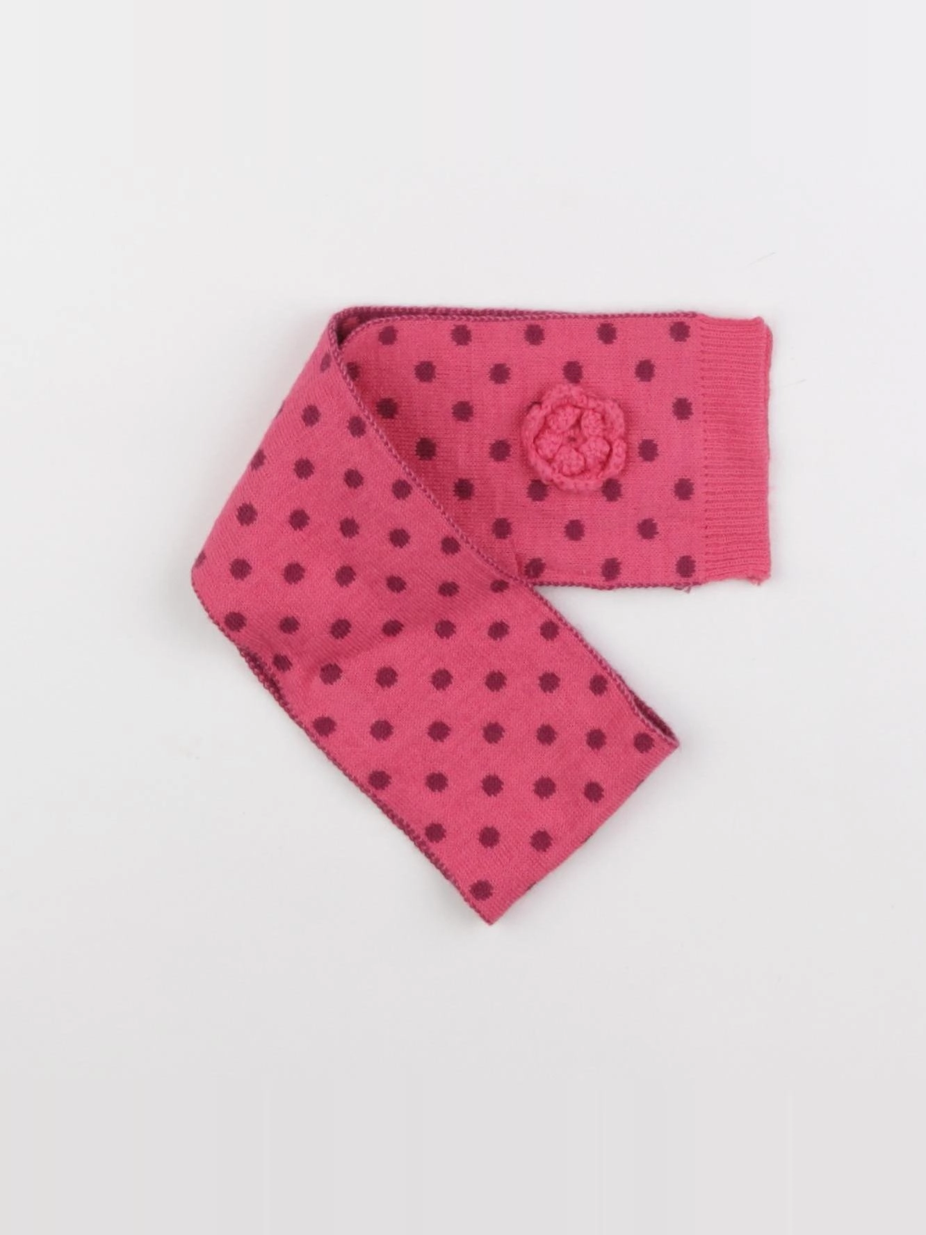 Vertbaudet - écharpe rose - 12/18 mois
