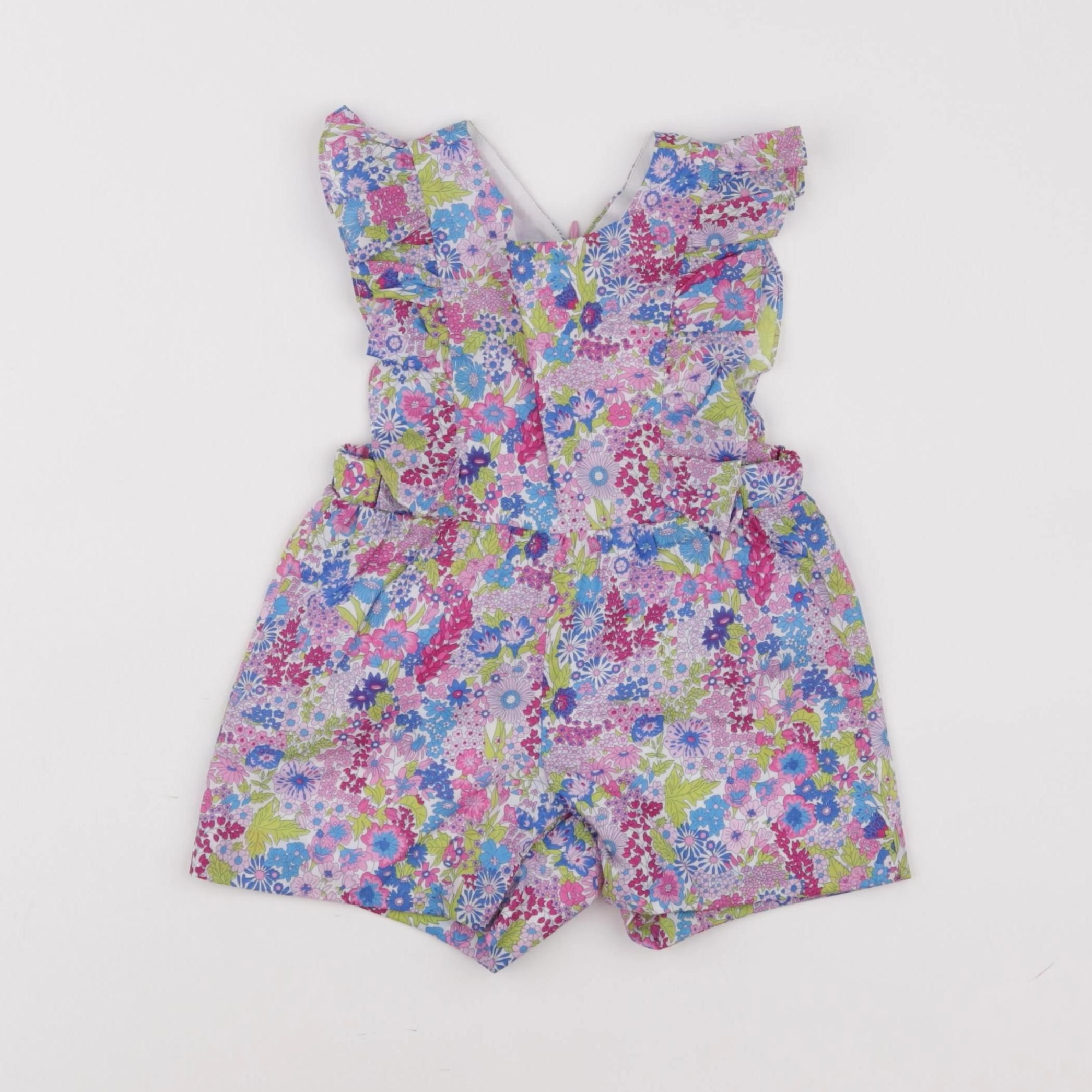 Jacadi - combinaison liberty multicolore - 6 mois