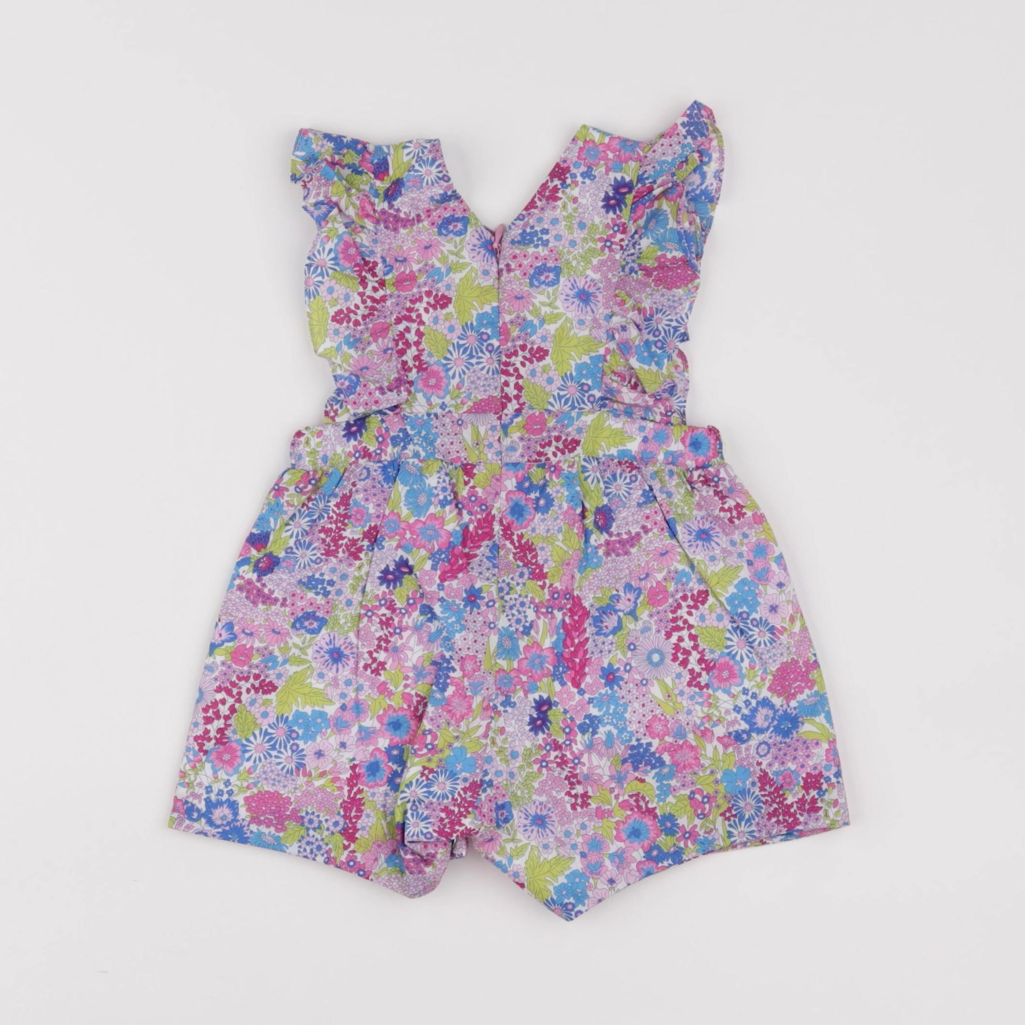 Jacadi - combinaison liberty multicolore - 6 mois