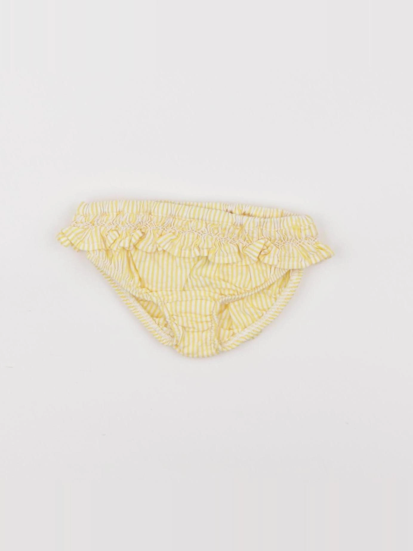 Jacadi - bloomer volants au dos jaune - 12 mois
