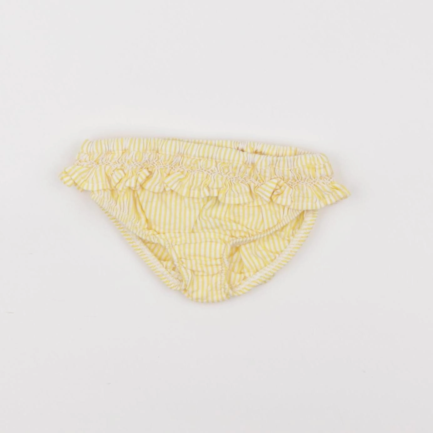Jacadi - bloomer volants au dos jaune - 12 mois