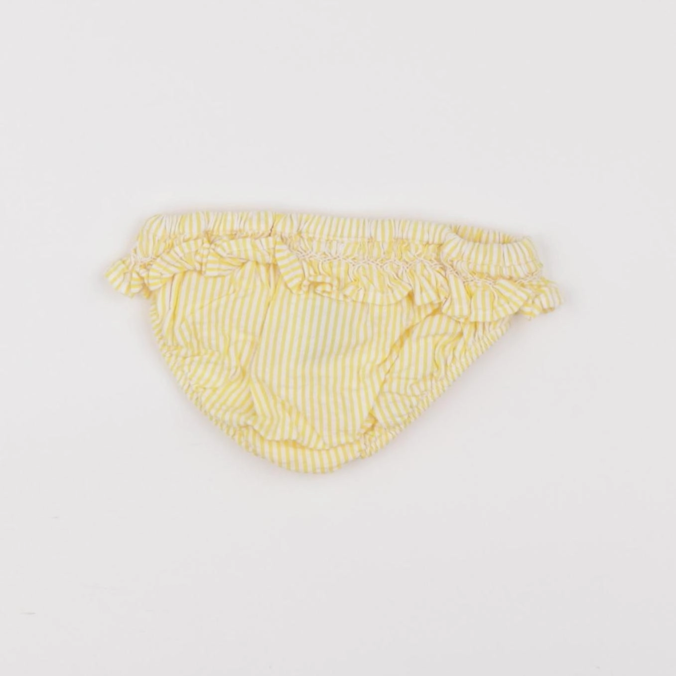 Jacadi - bloomer volants au dos jaune - 12 mois