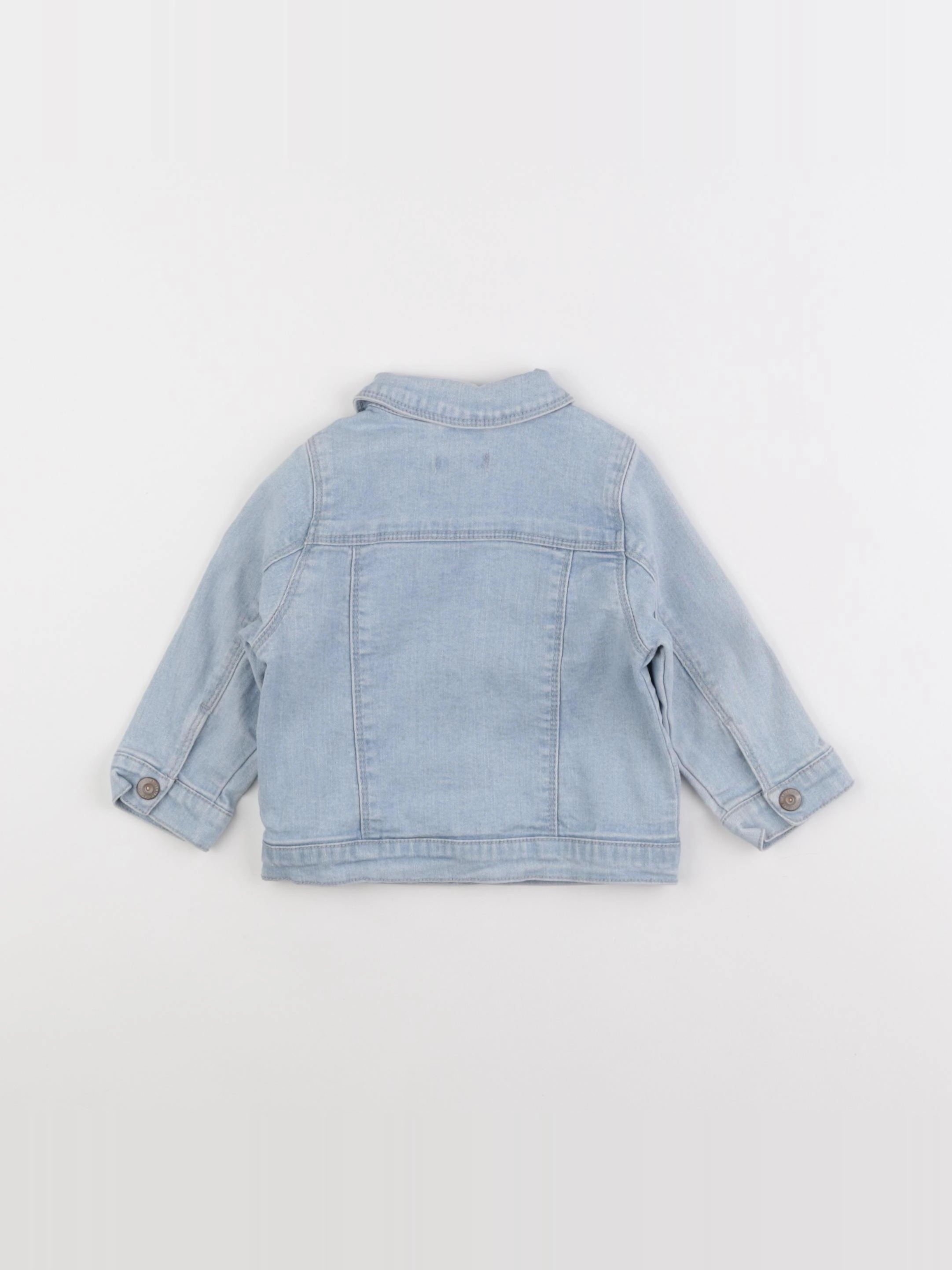 Vertbaudet - veste bleu - 12 mois