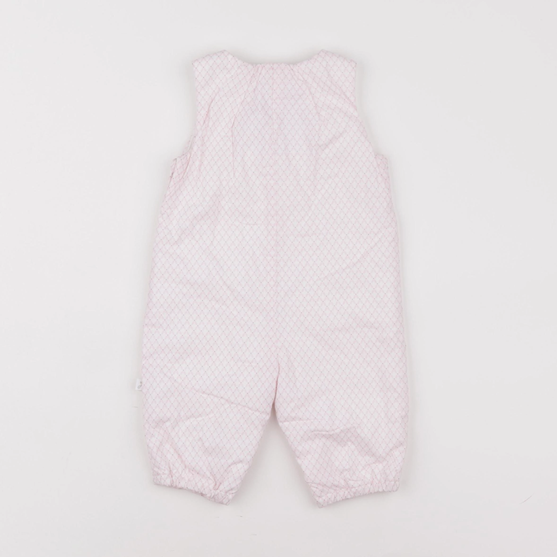 Jacadi - salopette doublé rose - 3 mois