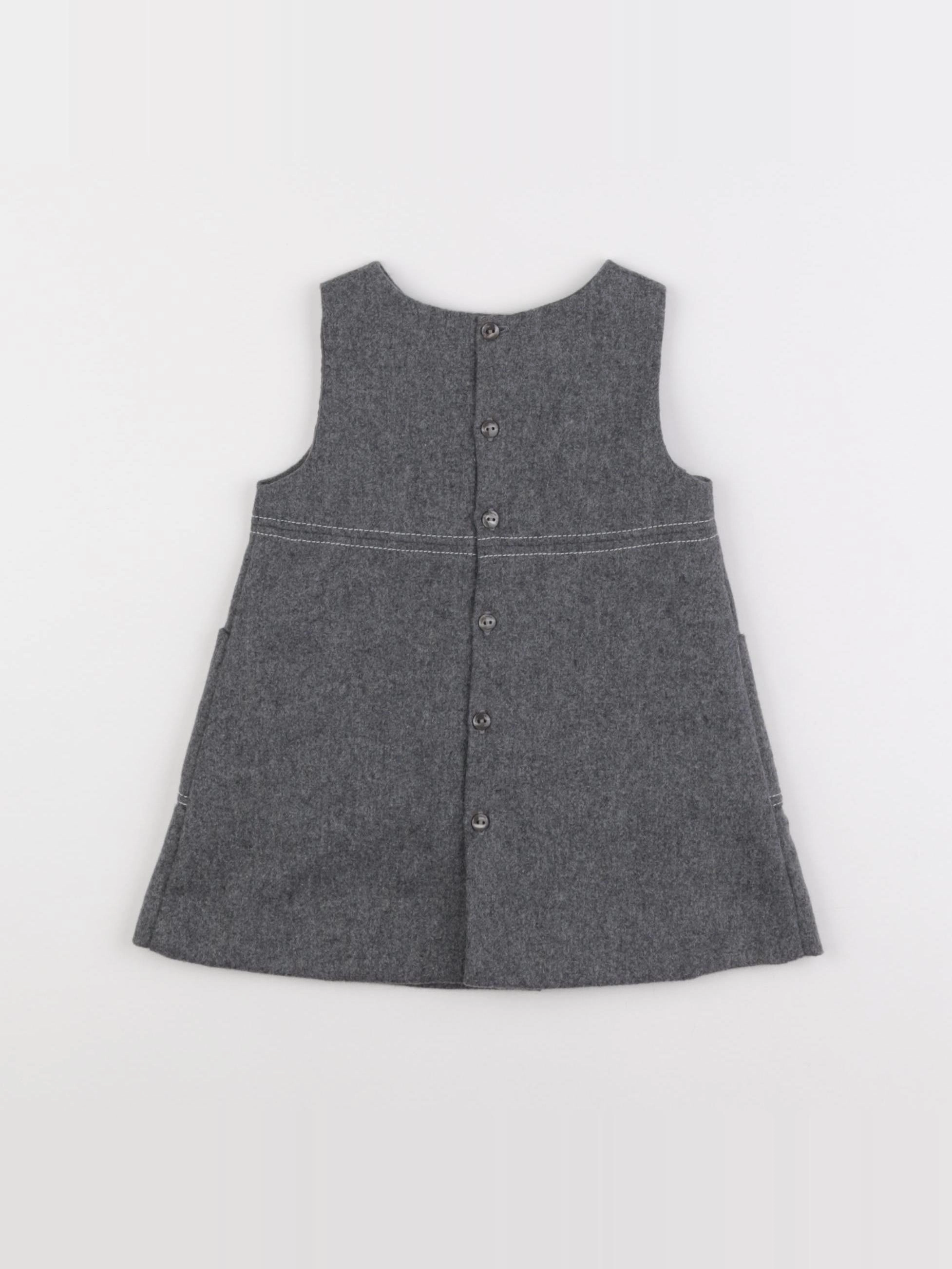 Jacadi - robe gris - 12 mois