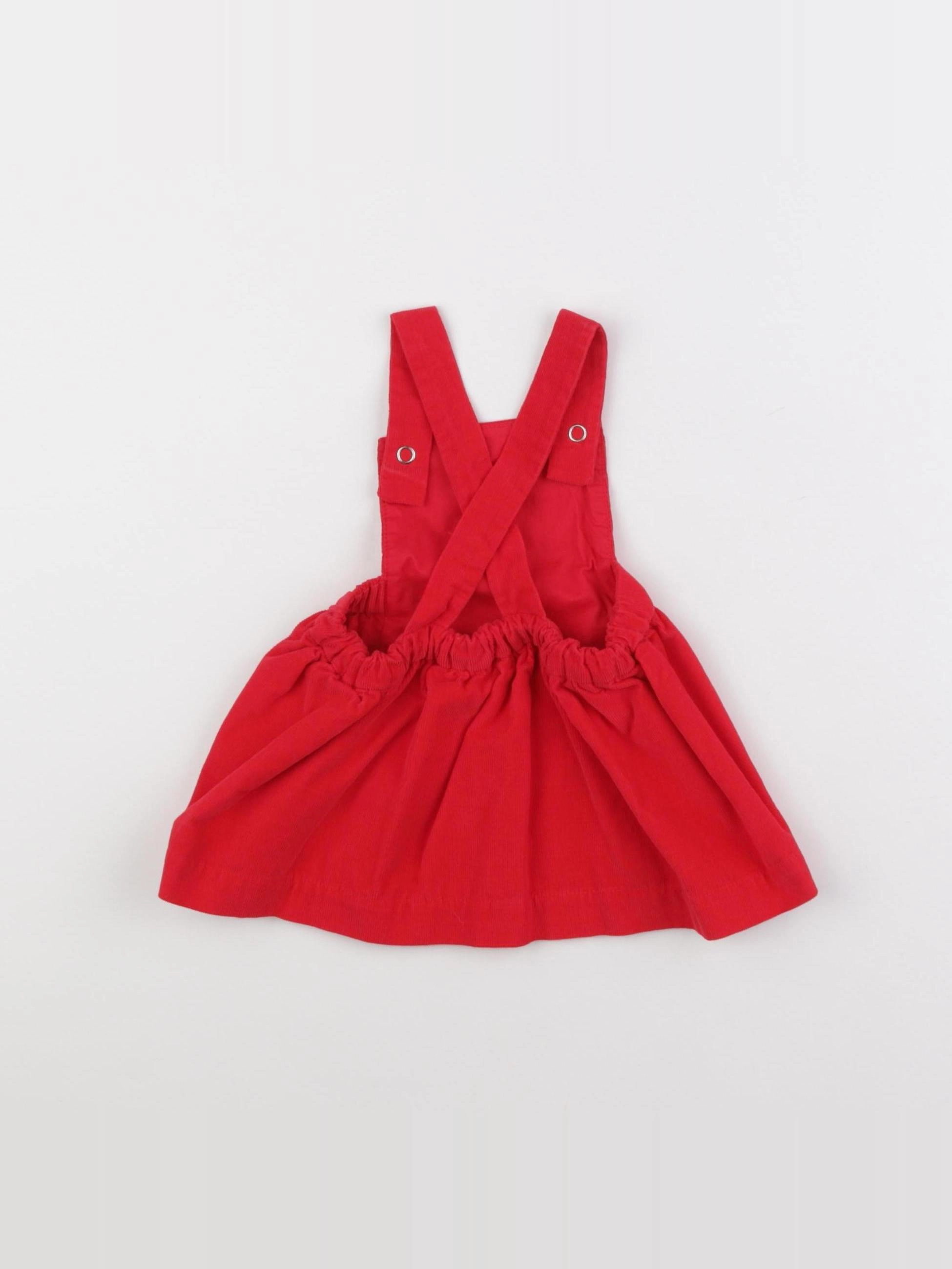 Jacadi - robe rouge - 6 mois
