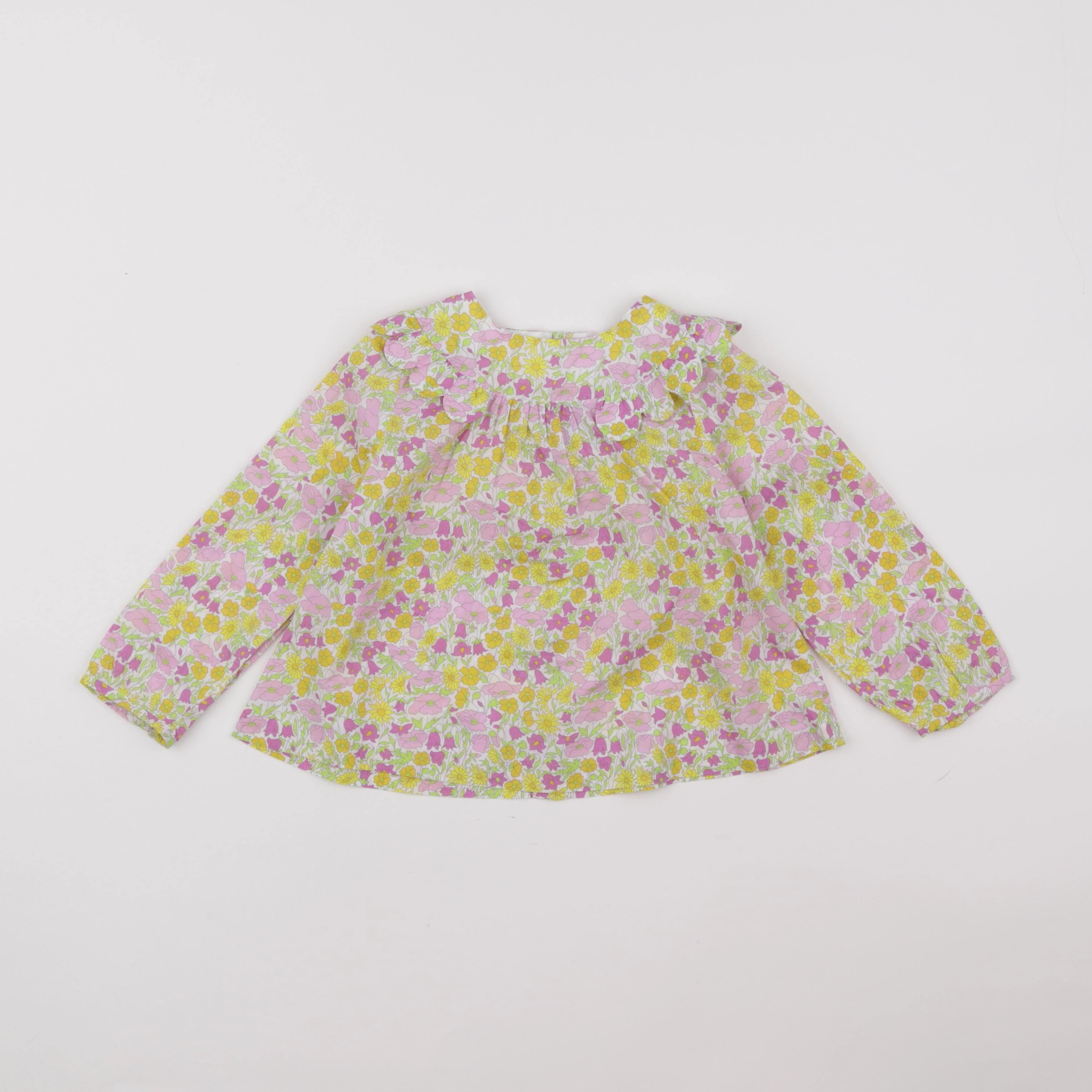 Jacadi - blouse liberty multicolore - 3 ans