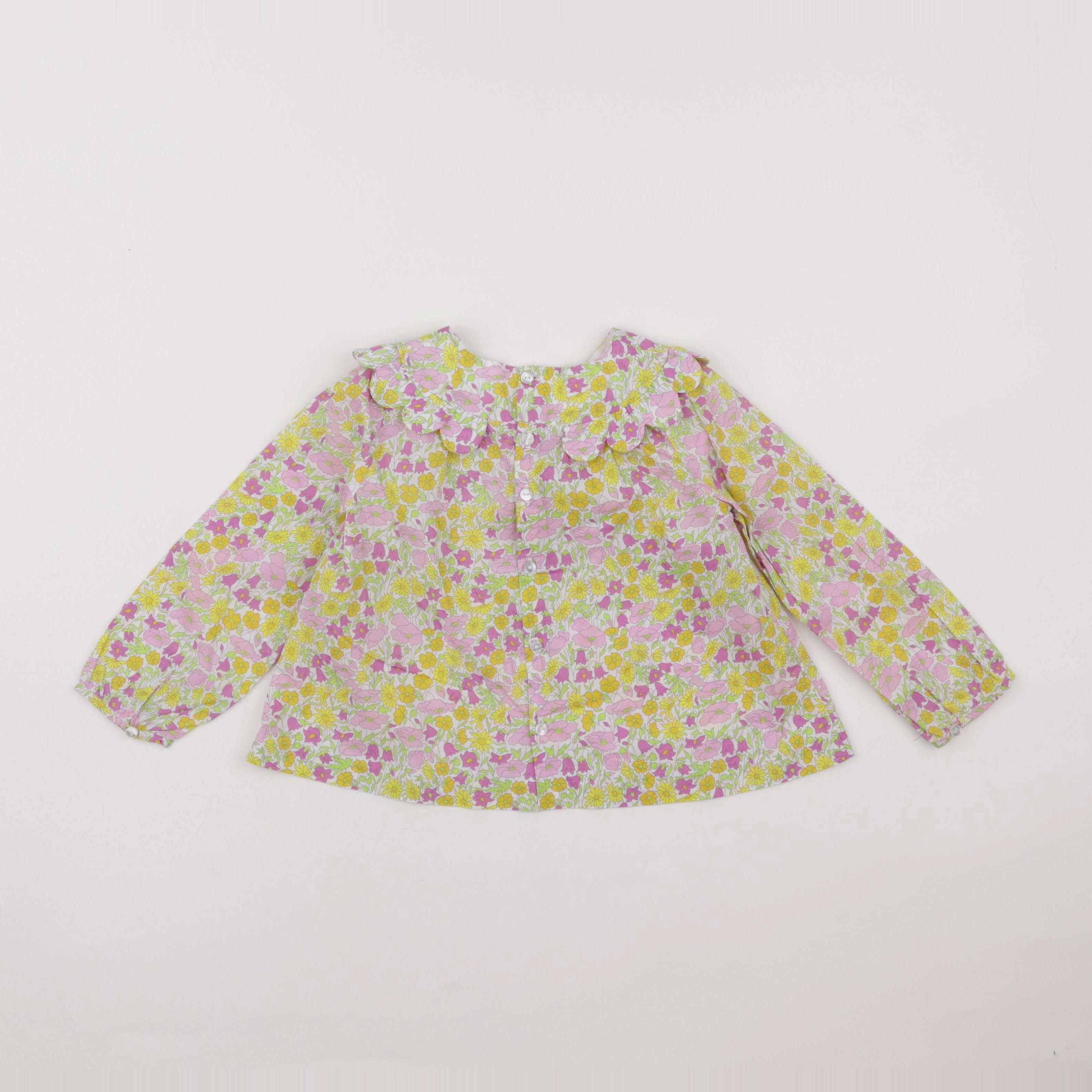 Jacadi - blouse liberty multicolore - 3 ans