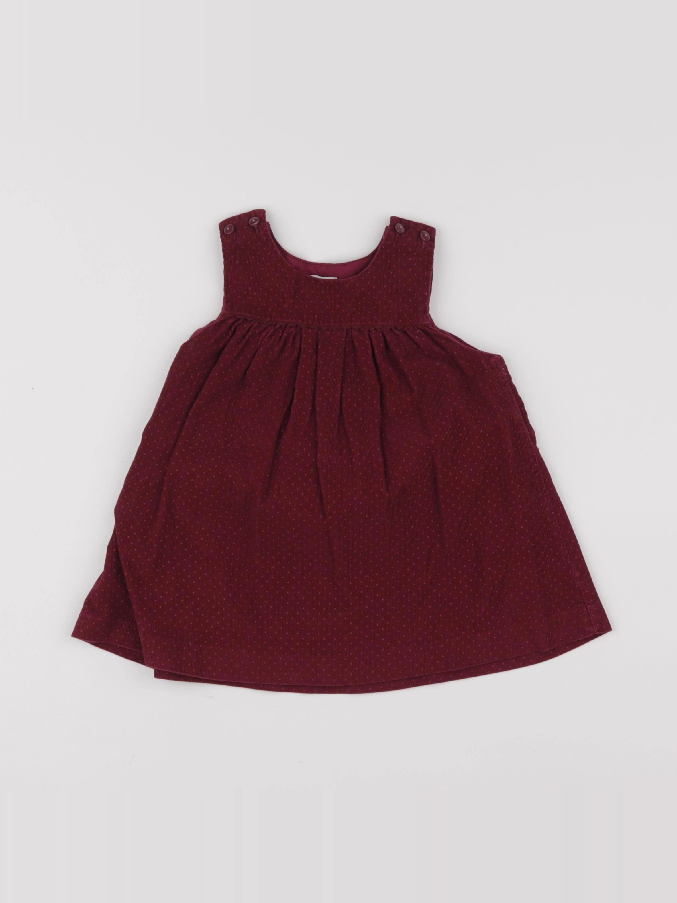 Jacadi - robe rouge - 18 mois