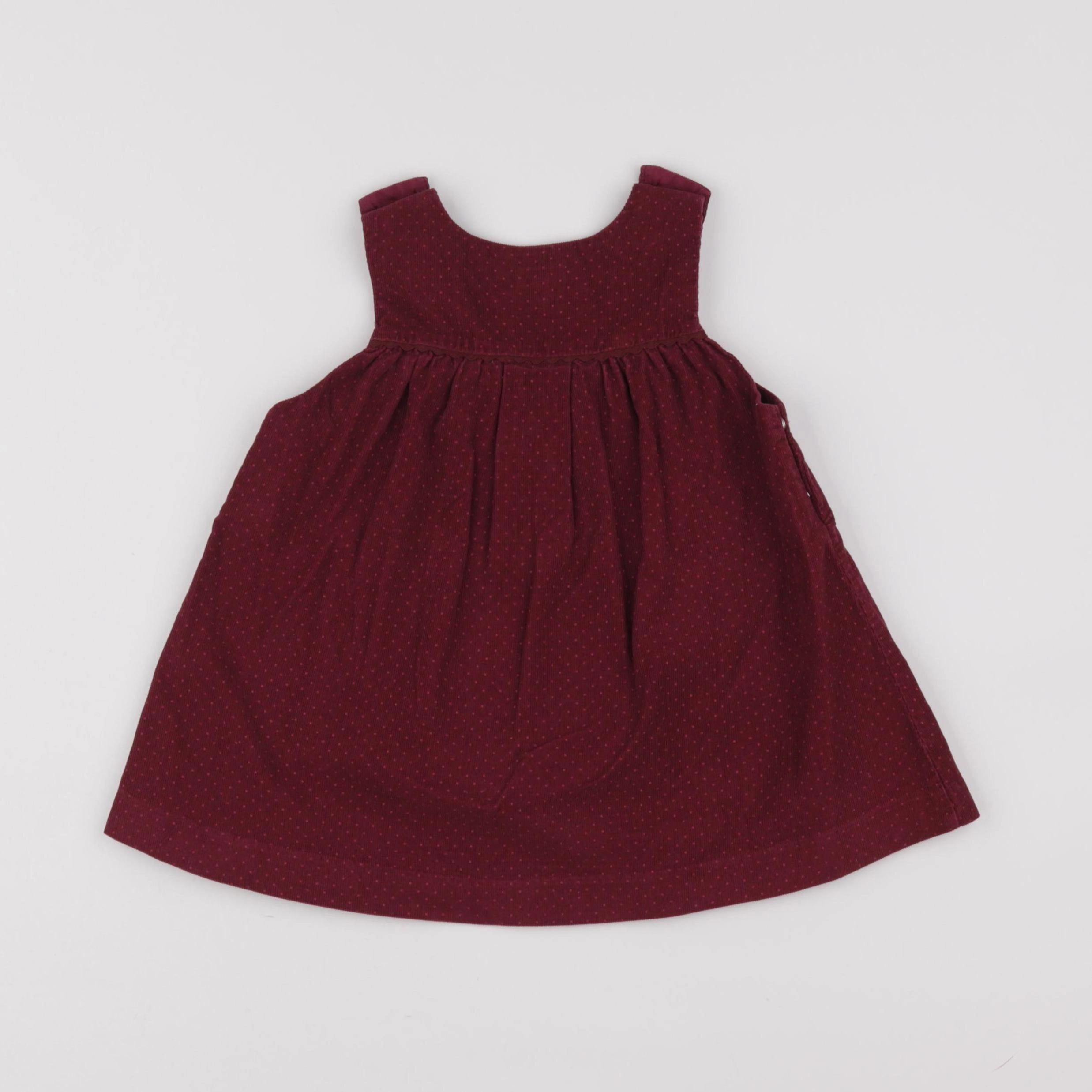 Jacadi - robe rouge - 18 mois