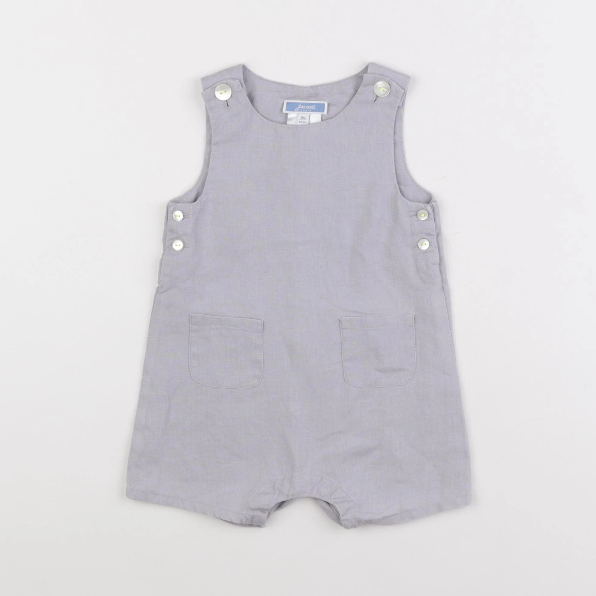 Jacadi - combinaison gris - 6 mois