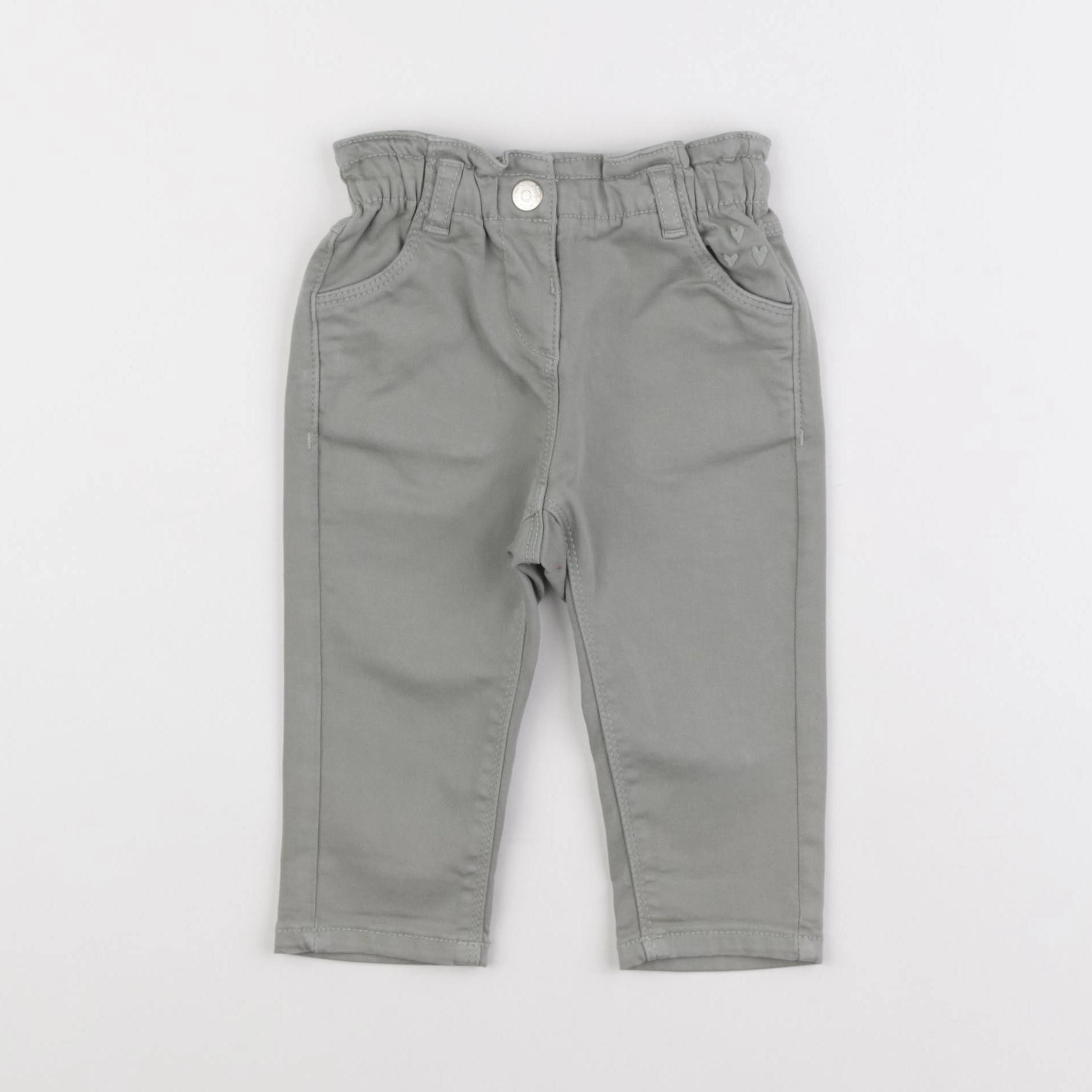 Tape à l'oeil - pantalon vert - 6 mois