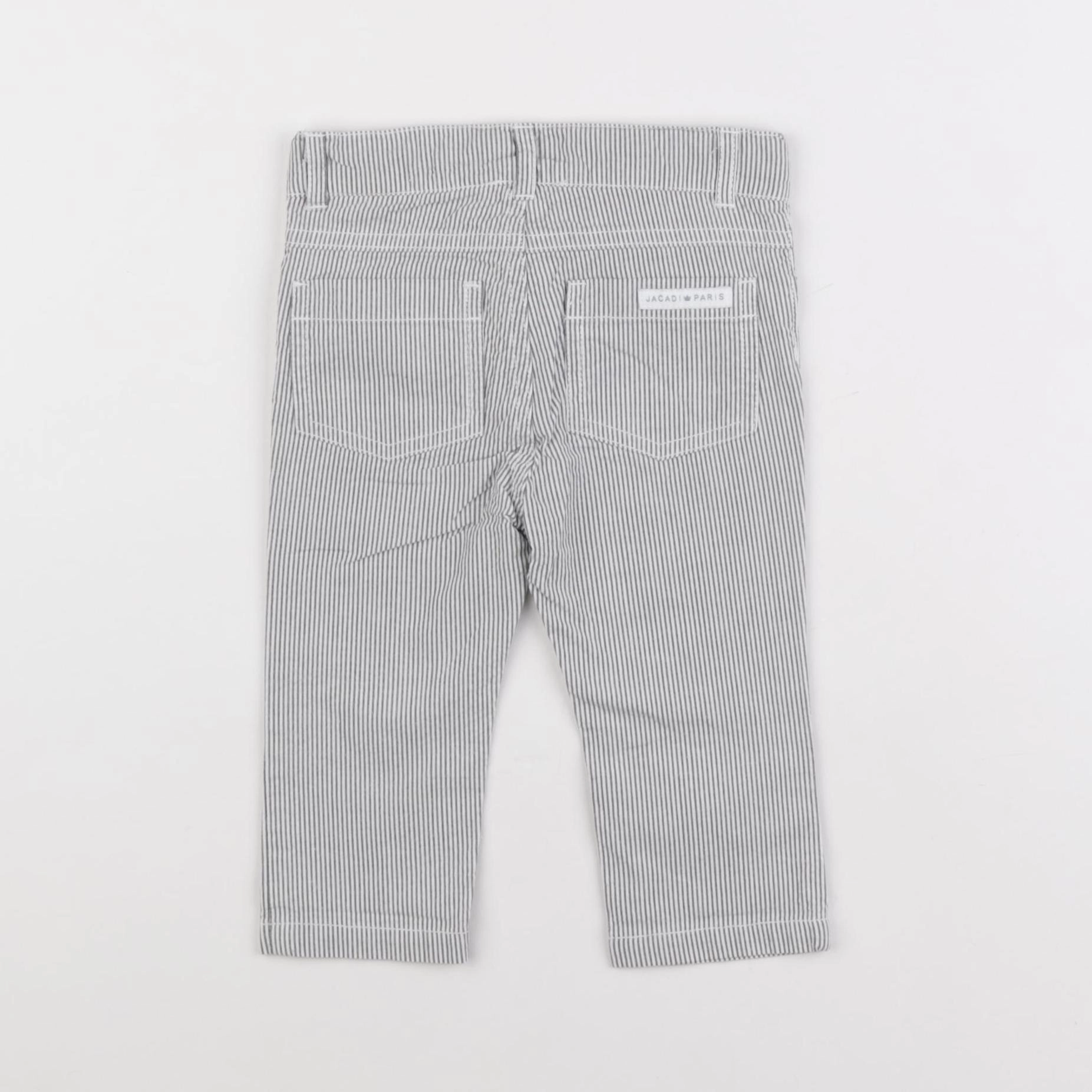 Jacadi - pantalon gris - 12 mois