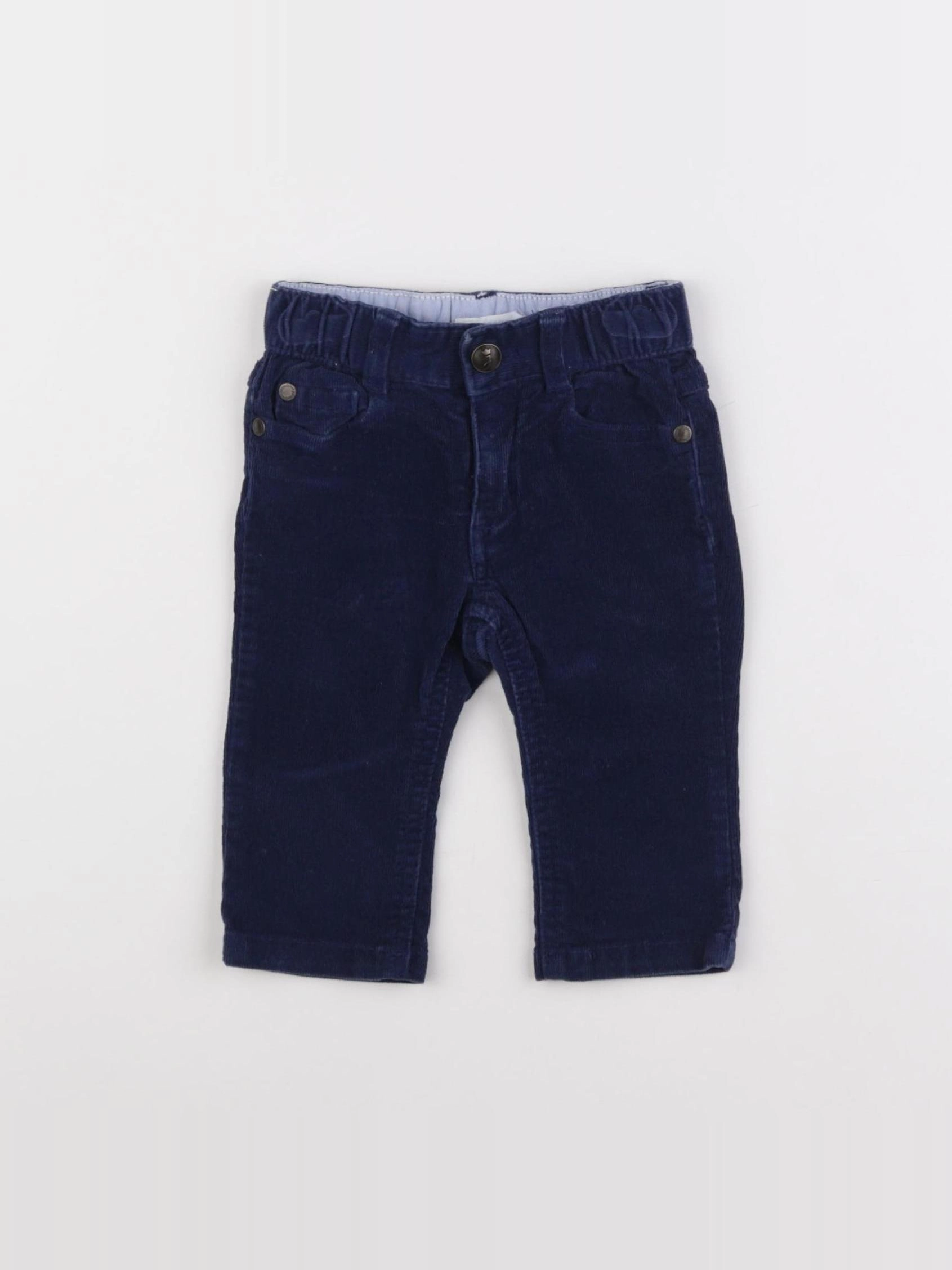 Jacadi - pantalon bleu - 6 mois
