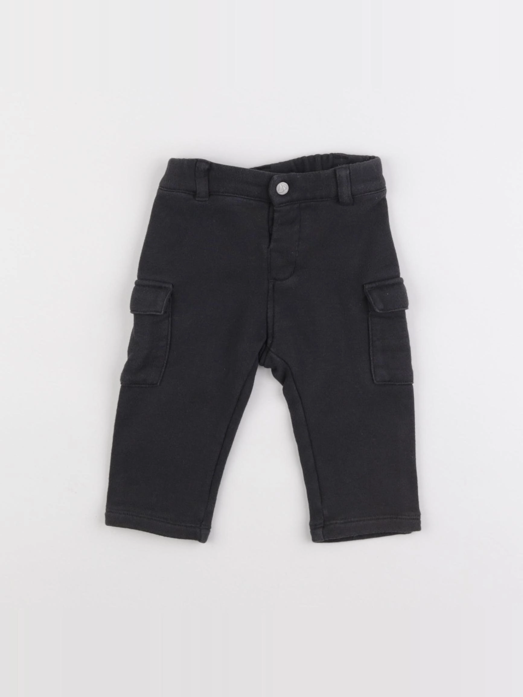 Petit Bateau - pantalon gris - 6 mois