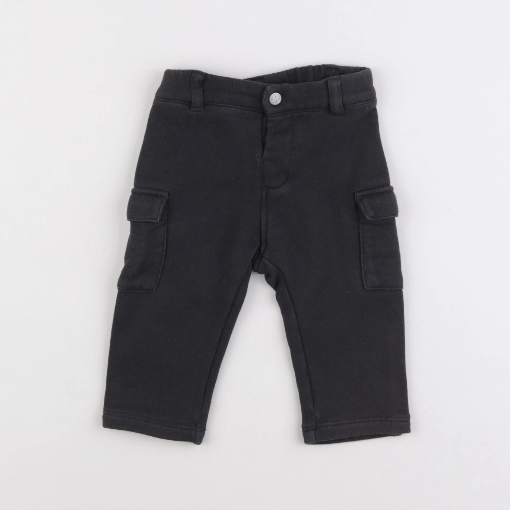 Petit Bateau - pantalon gris - 6 mois