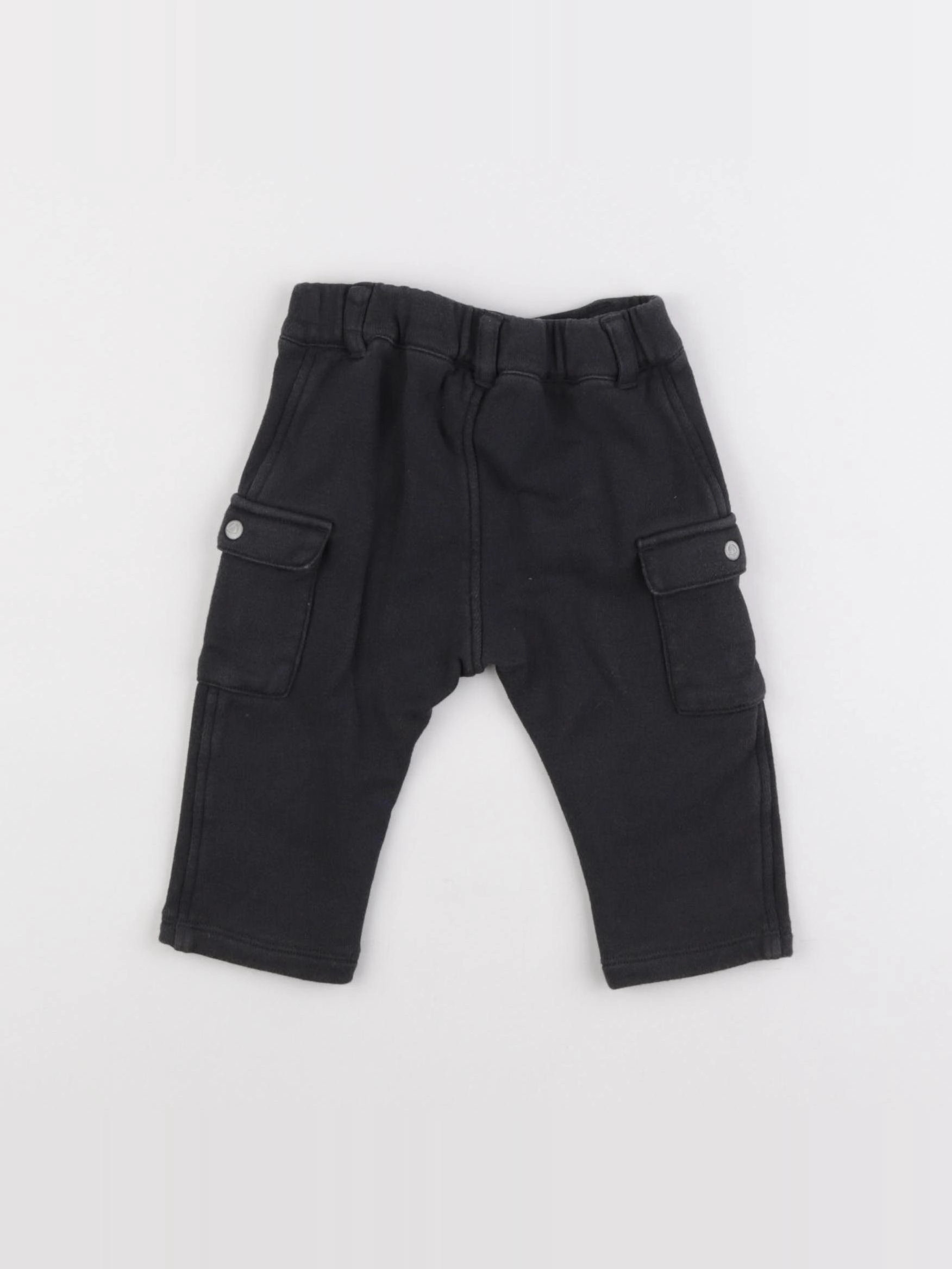 Petit Bateau - pantalon gris - 6 mois