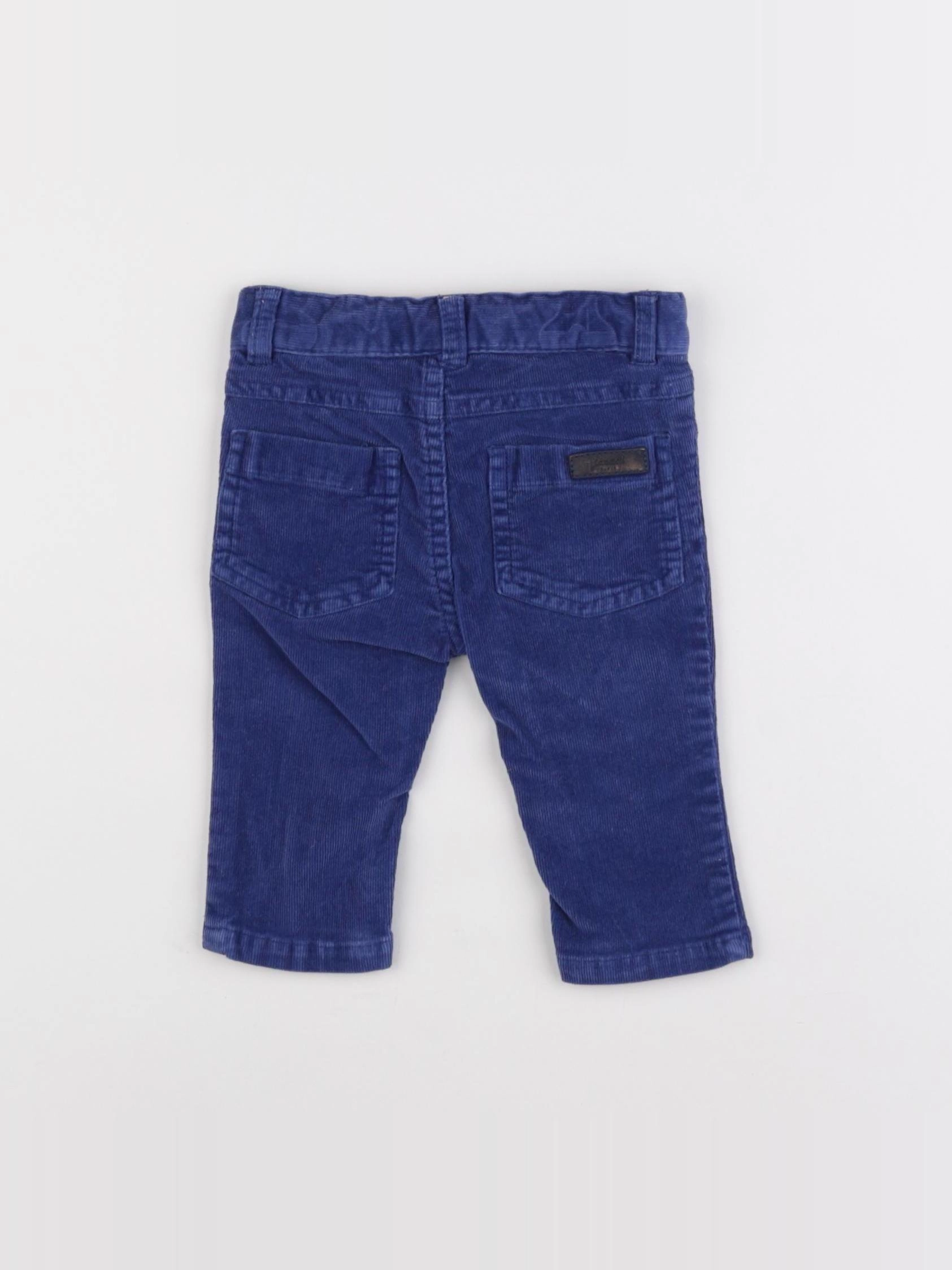 Jacadi - pantalon bleu - 6 mois