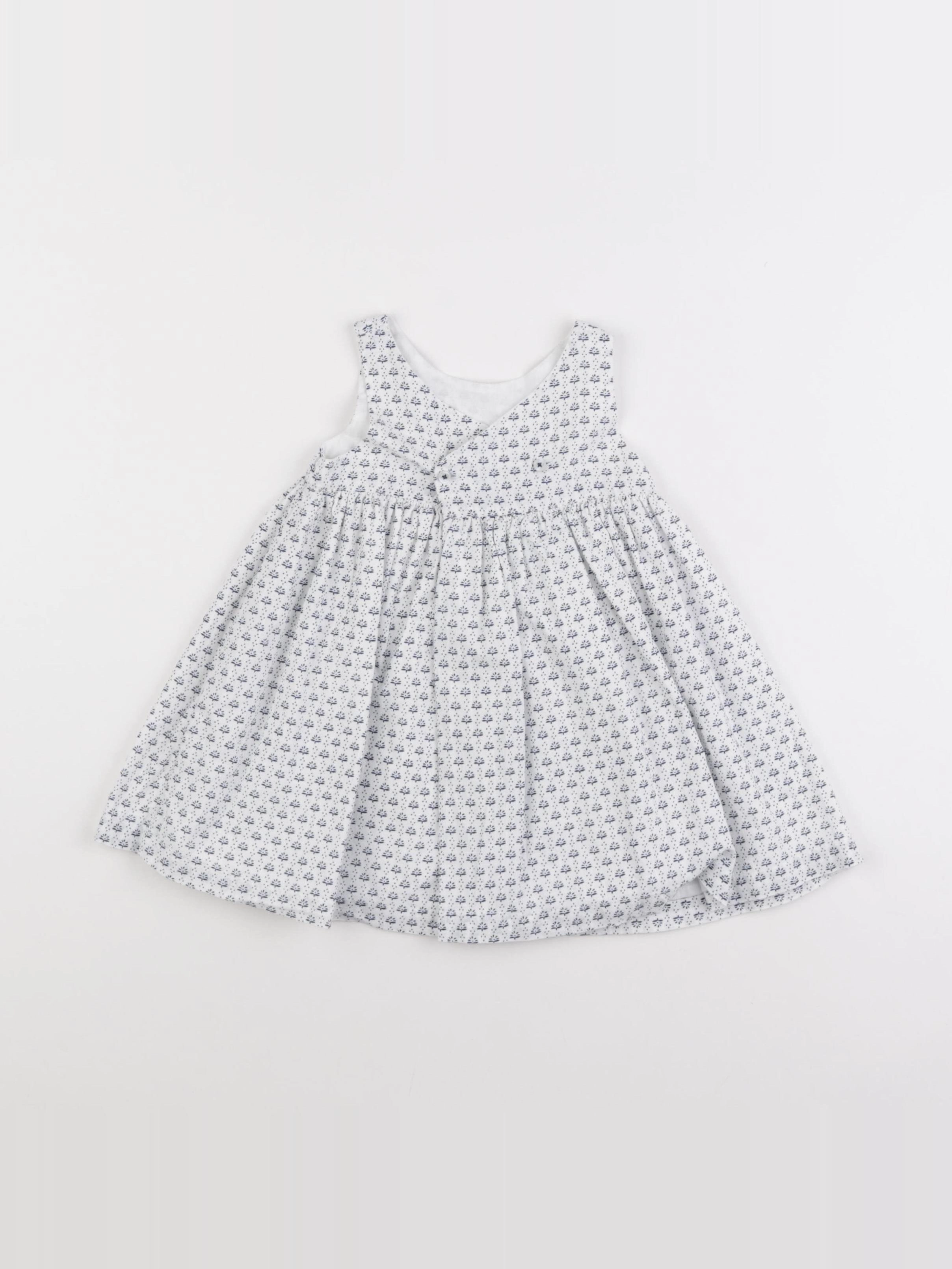 Boutchou - robe bleu - 9 mois