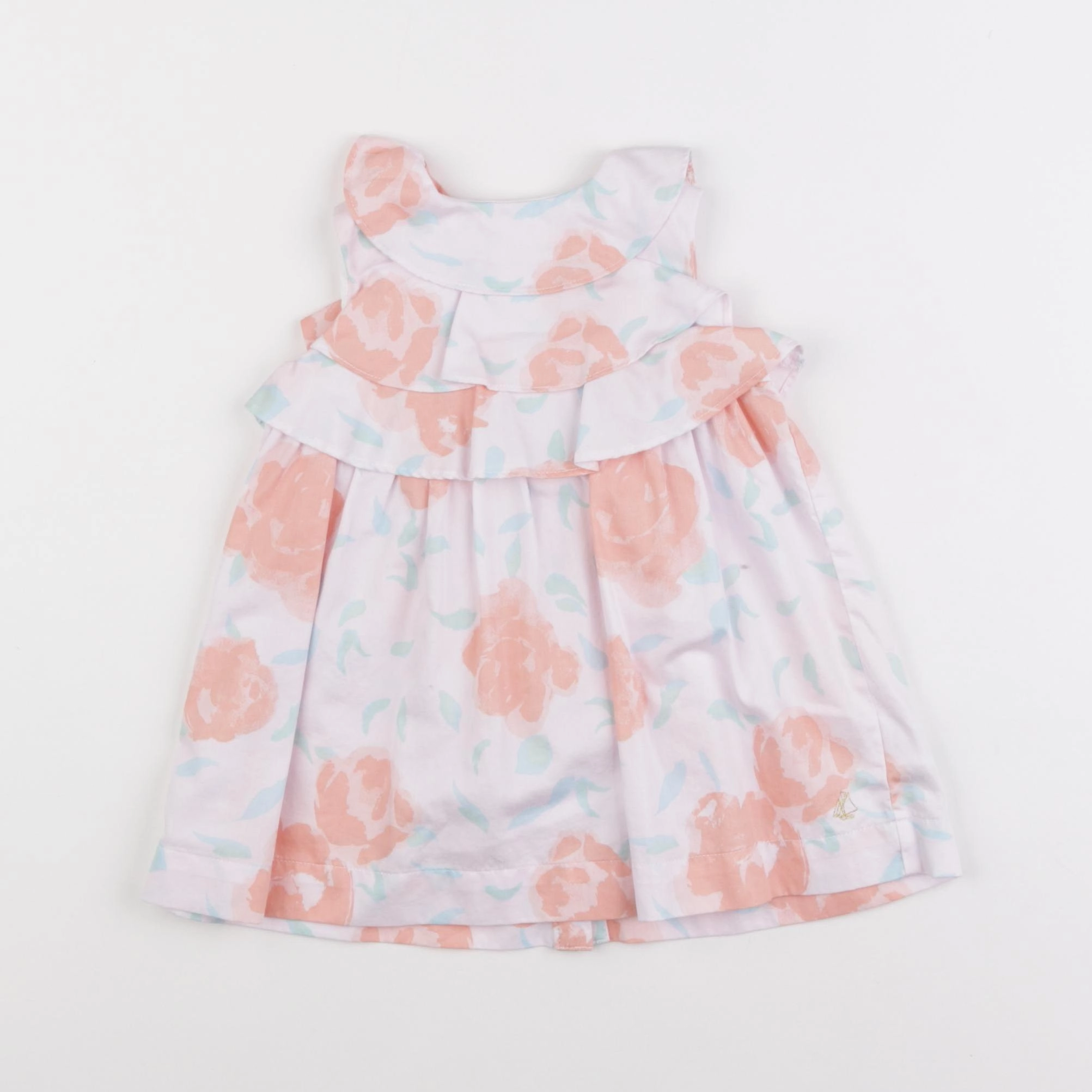 Petit Bateau - robe multicolore - 6 mois