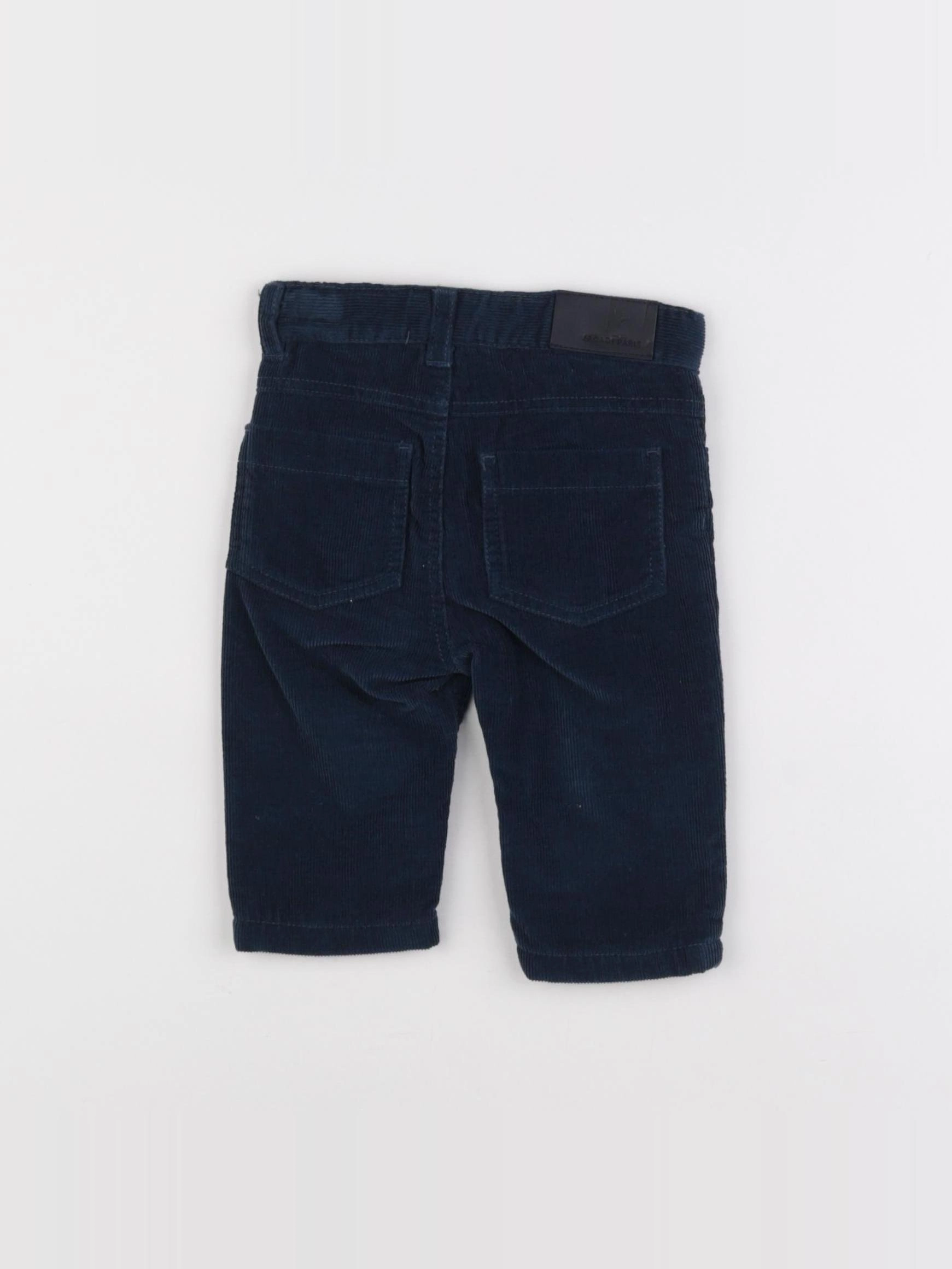 Jacadi - pantalon bleu - 6 mois