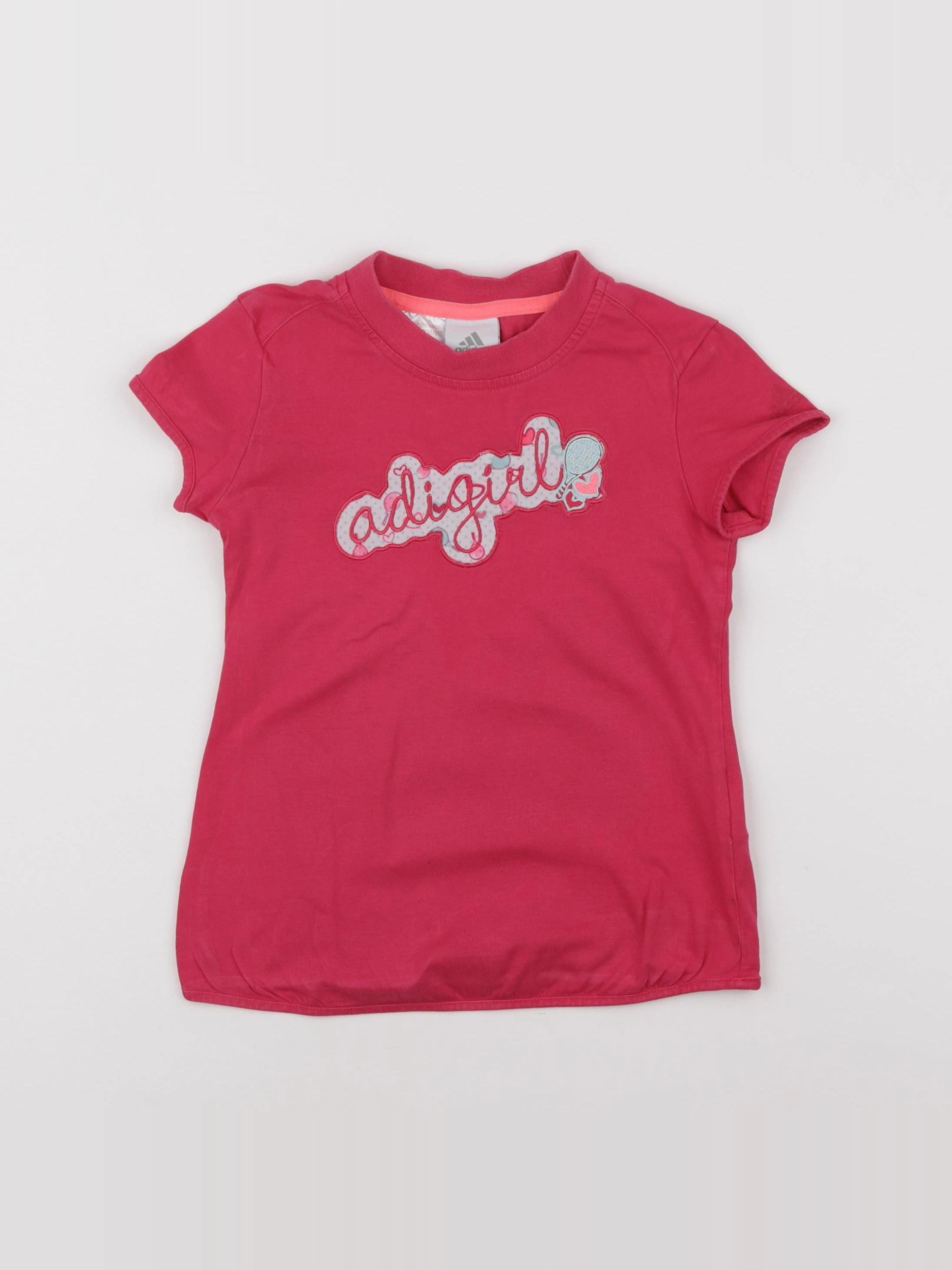 Adidas - tee-shirt rose - 5 ans