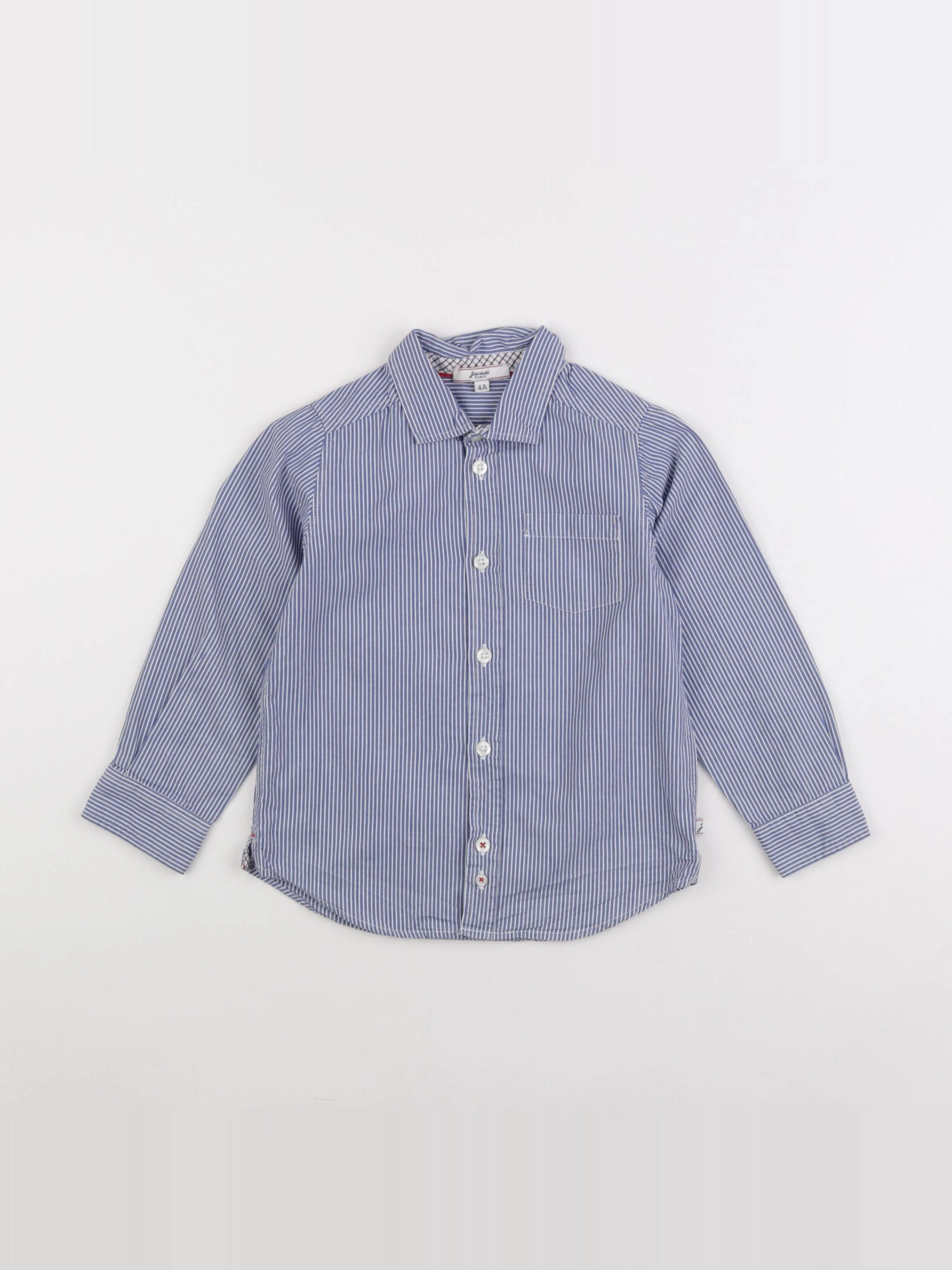 Jacadi - chemise bleu - 4 ans